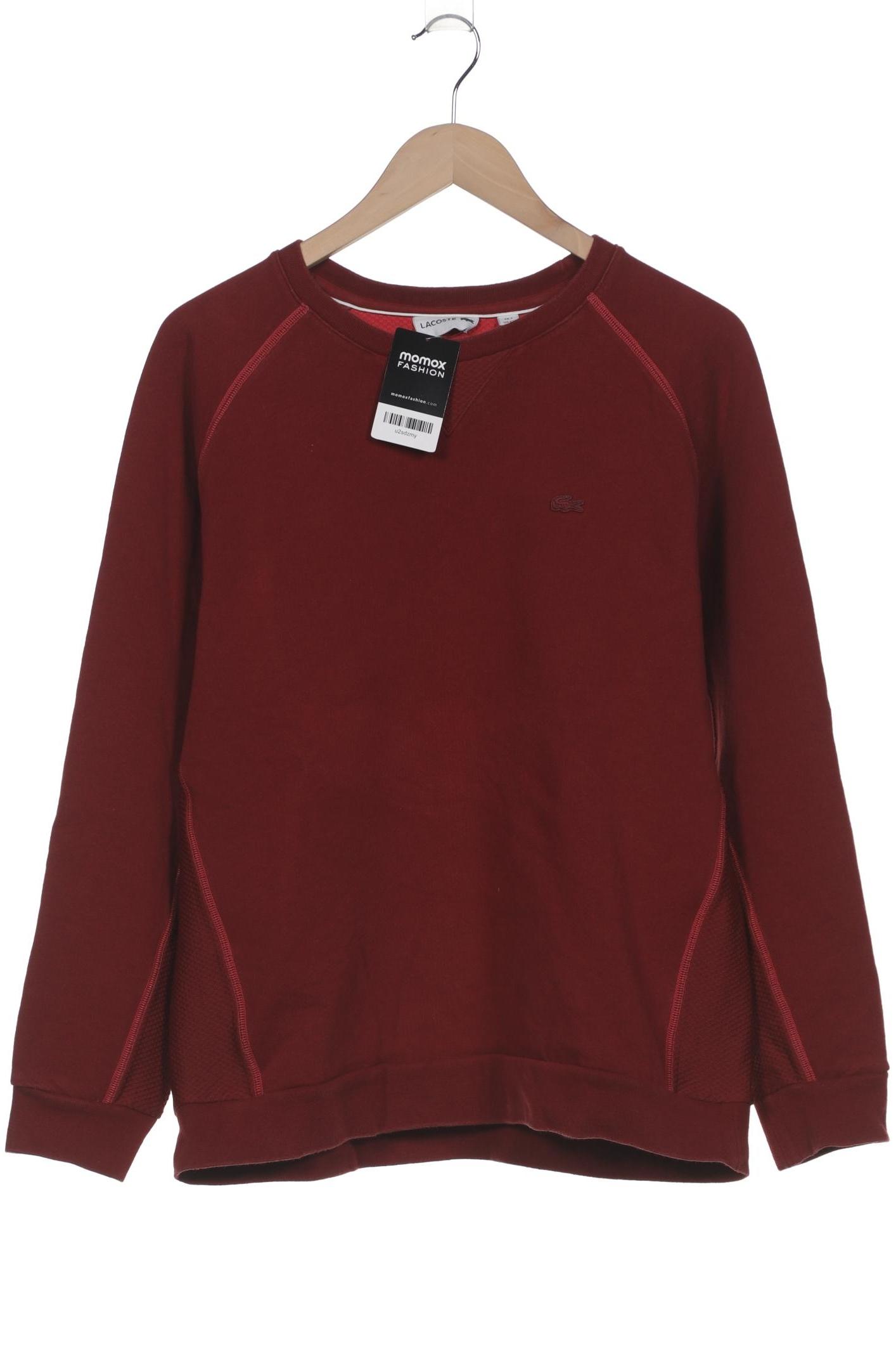 

Lacoste Herren Sweatshirt, bordeaux, Gr. 56