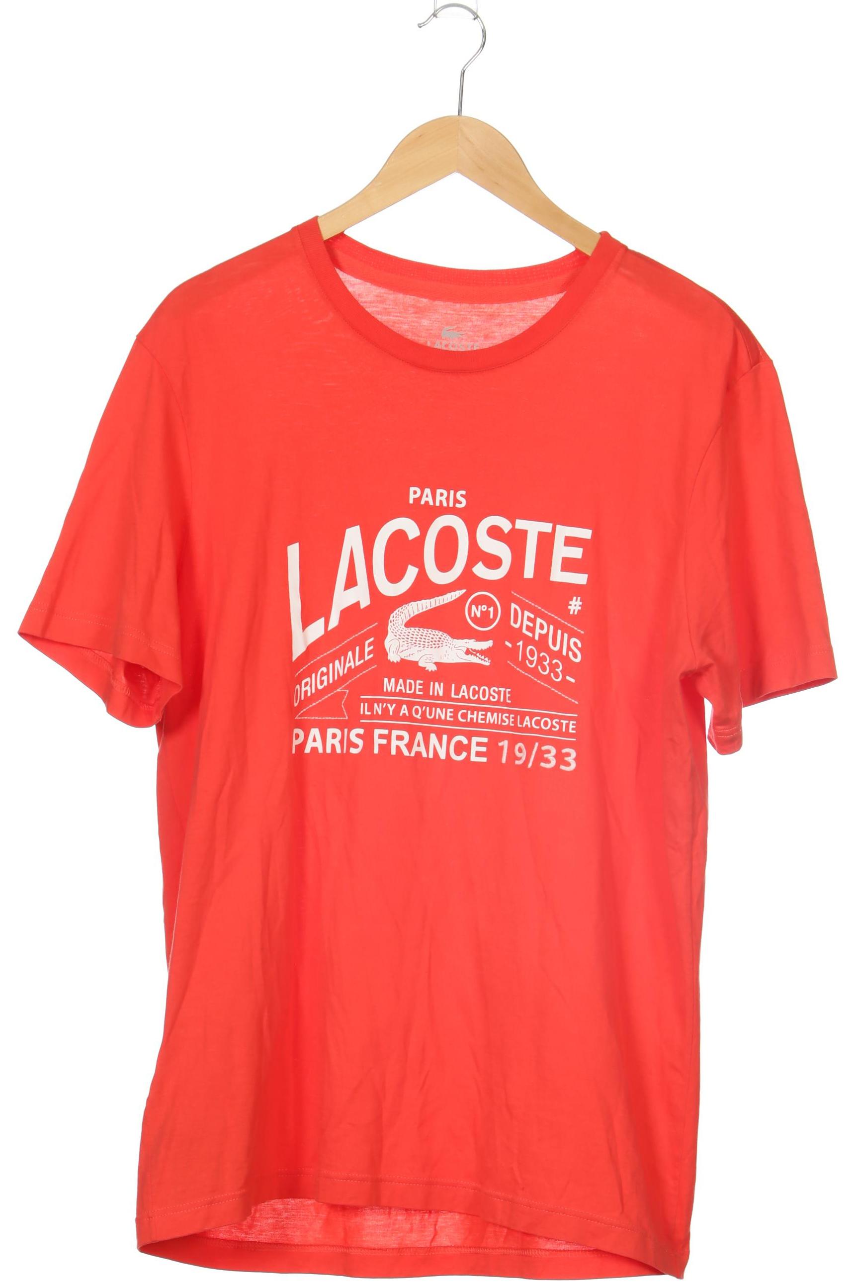 

Lacoste Herren T-Shirt, rot, Gr. 54