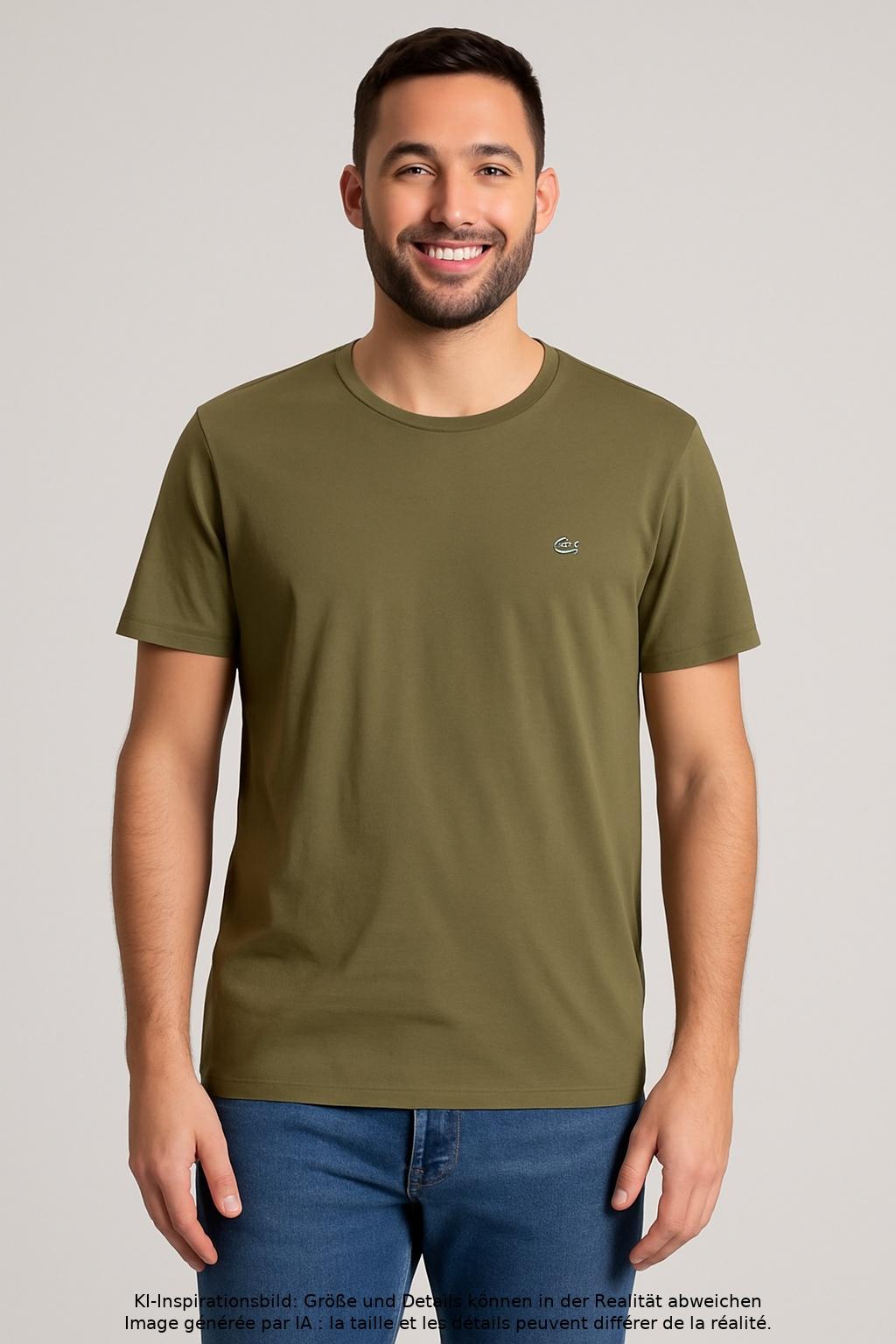

Lacoste Herren T-Shirt, grün, Gr. 54