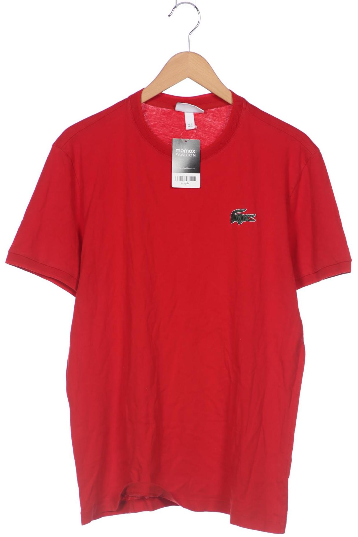 

Lacoste Herren T-Shirt, rot, Gr. 54