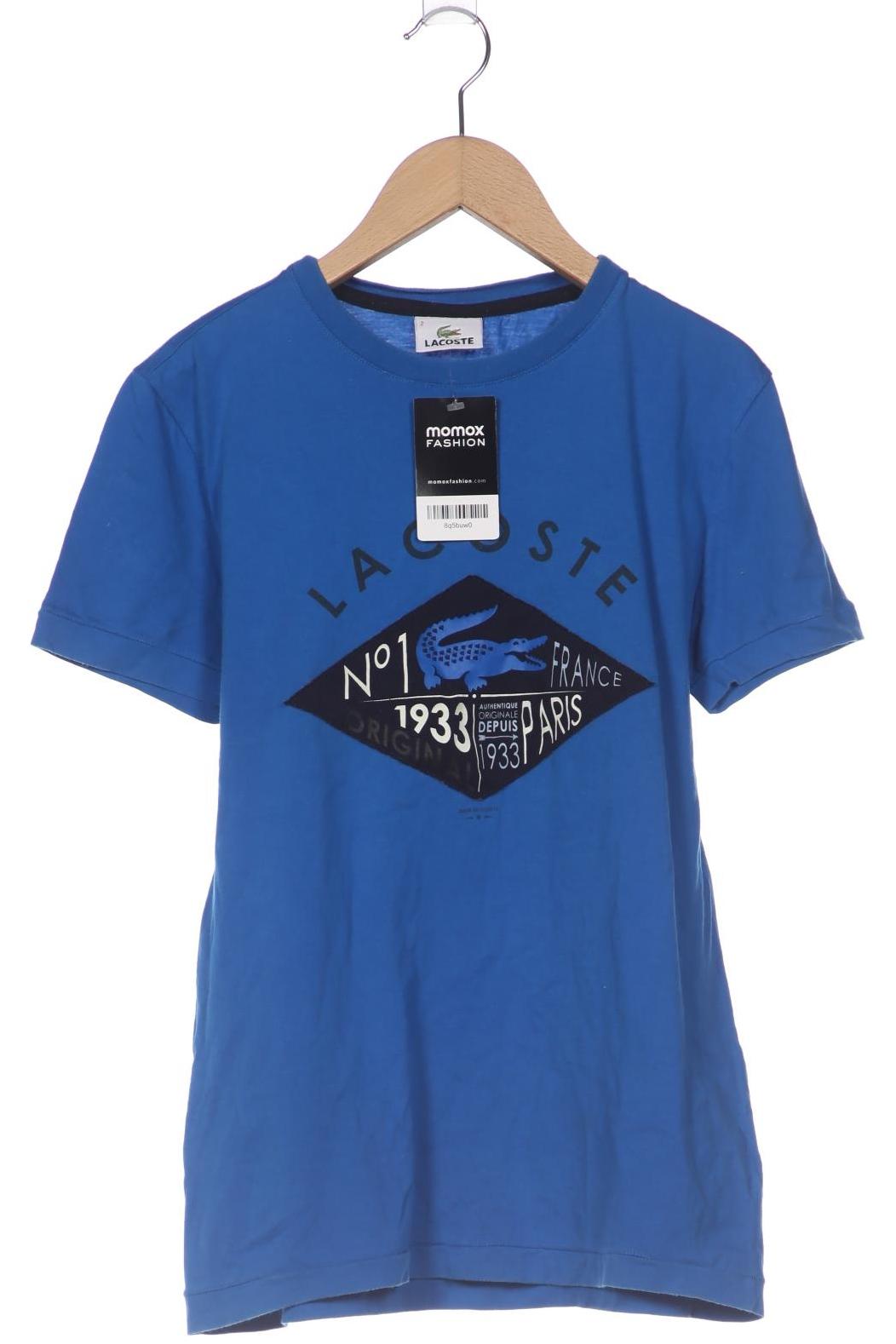

Lacoste Herren T-Shirt, blau, Gr. 44