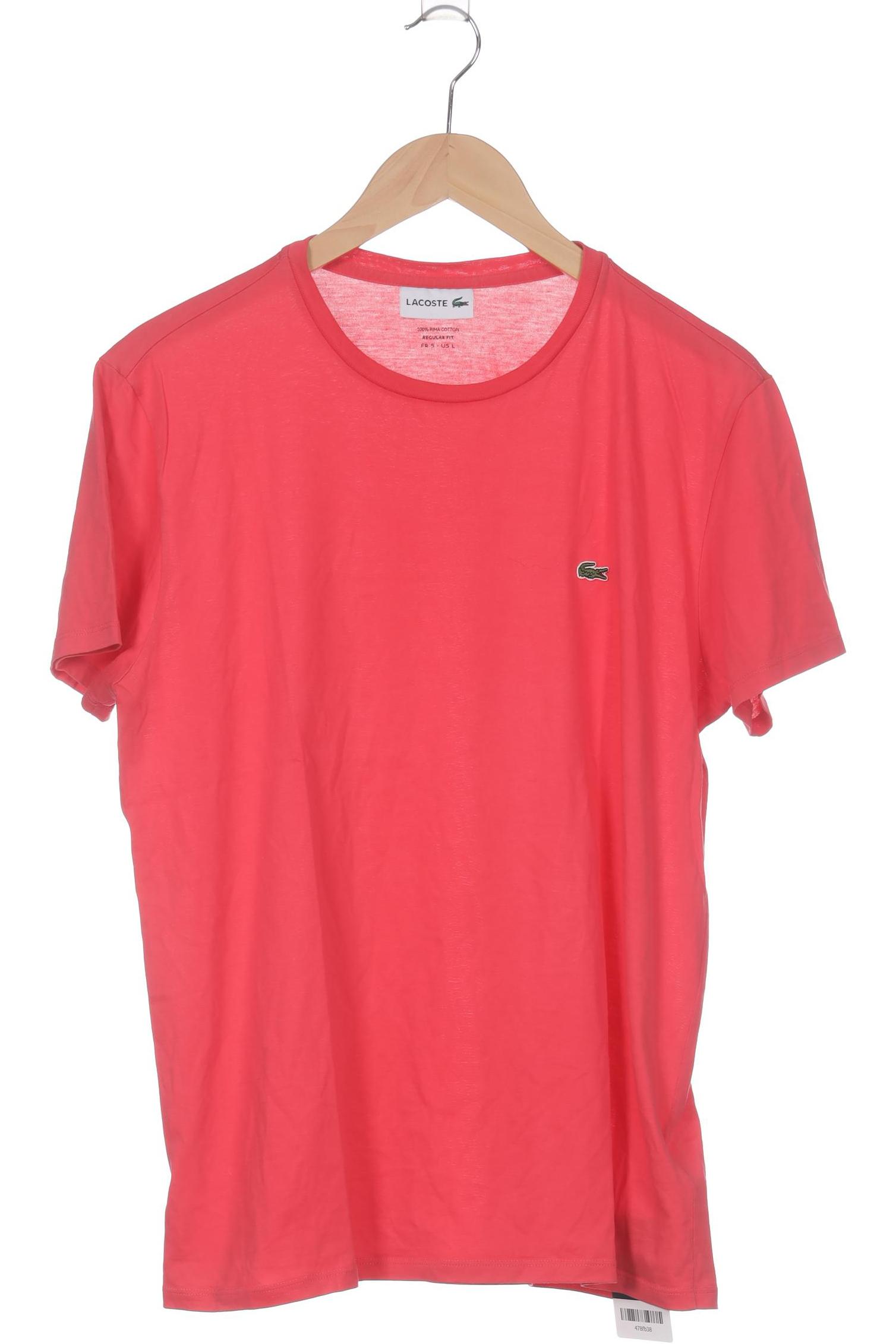 

Lacoste Herren T-Shirt, pink, Gr.