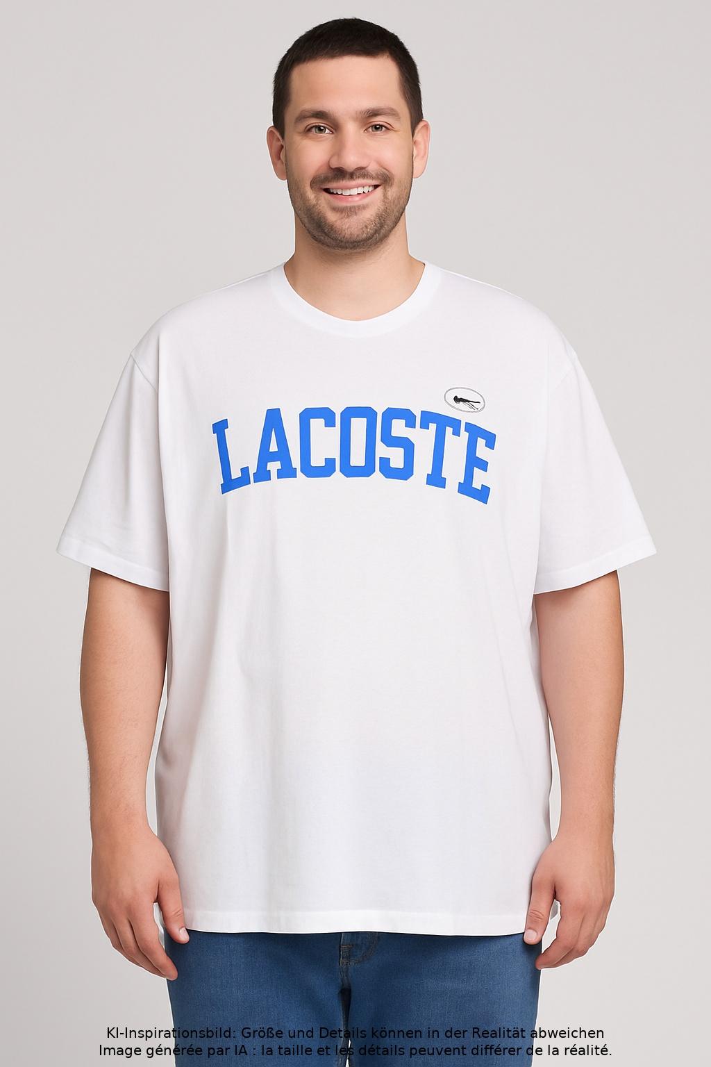 Thumbnail - Lacoste Herren T-Shirt, weiß, Gr. 56