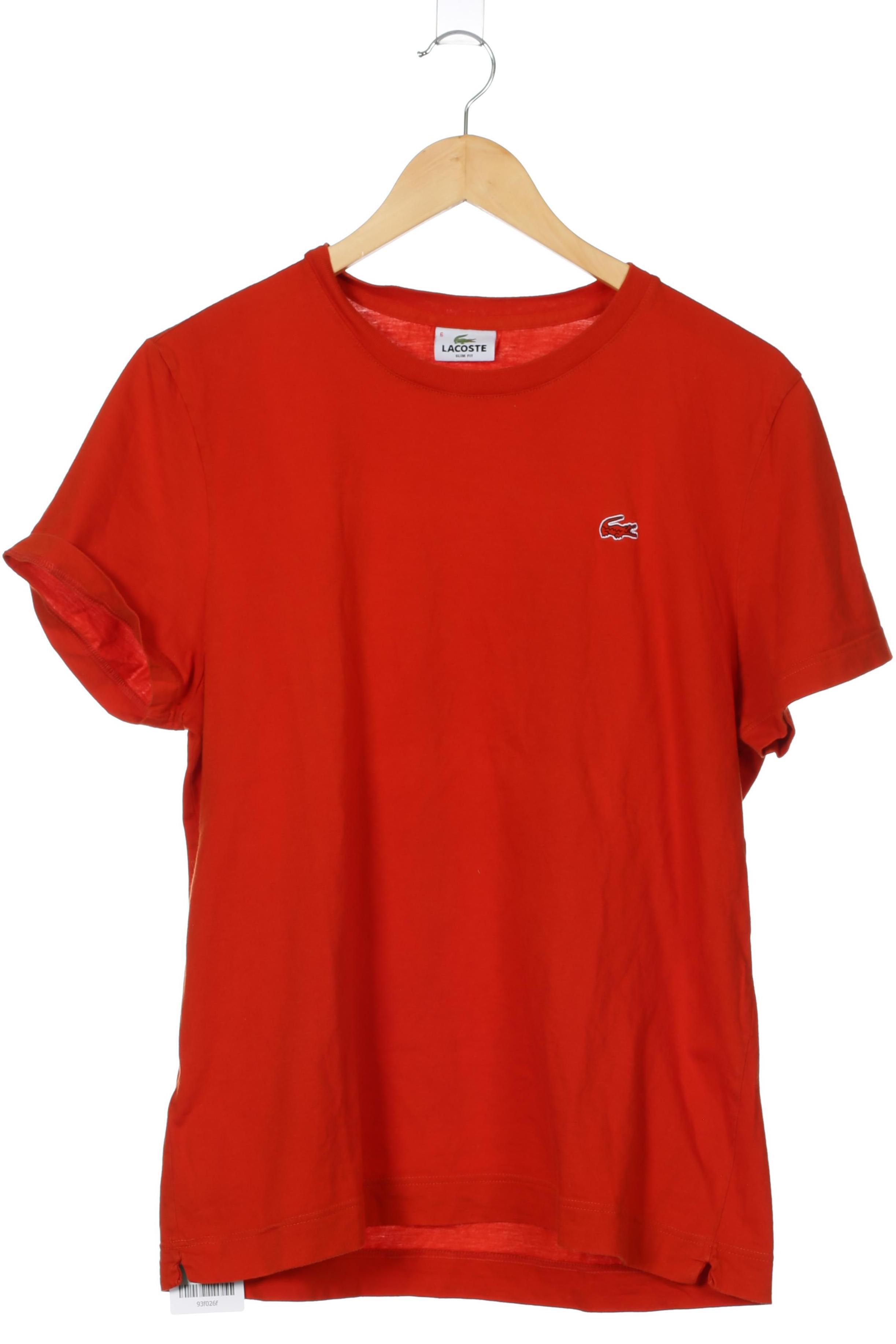 

Lacoste Herren T-Shirt, orange, Gr.