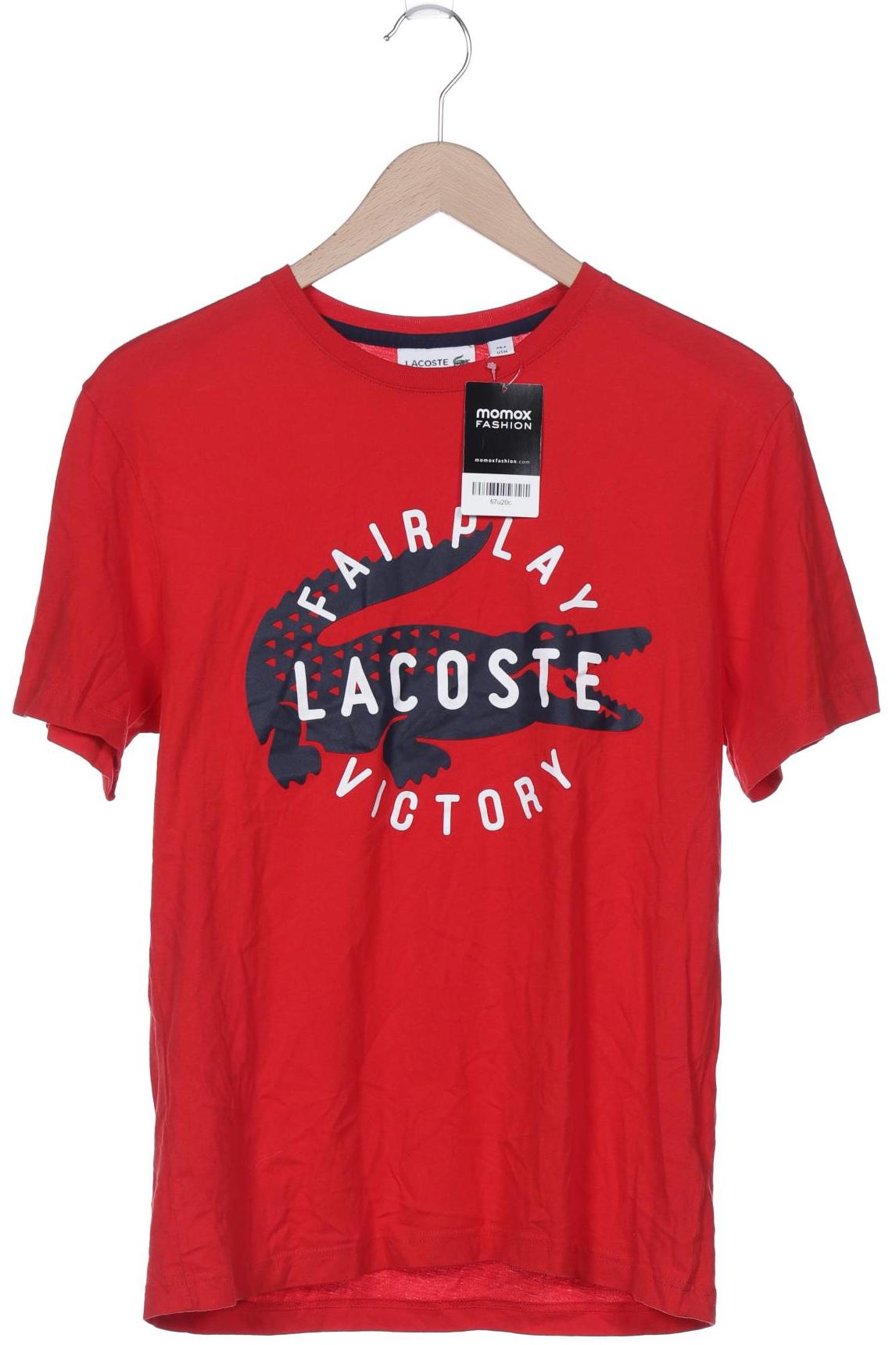 

Lacoste Herren T-Shirt, rot, Gr. 48