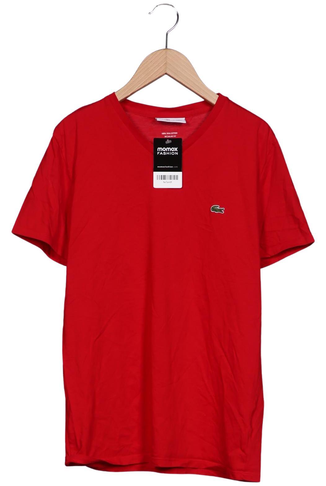 

Lacoste Herren T-Shirt, rot, Gr. 46