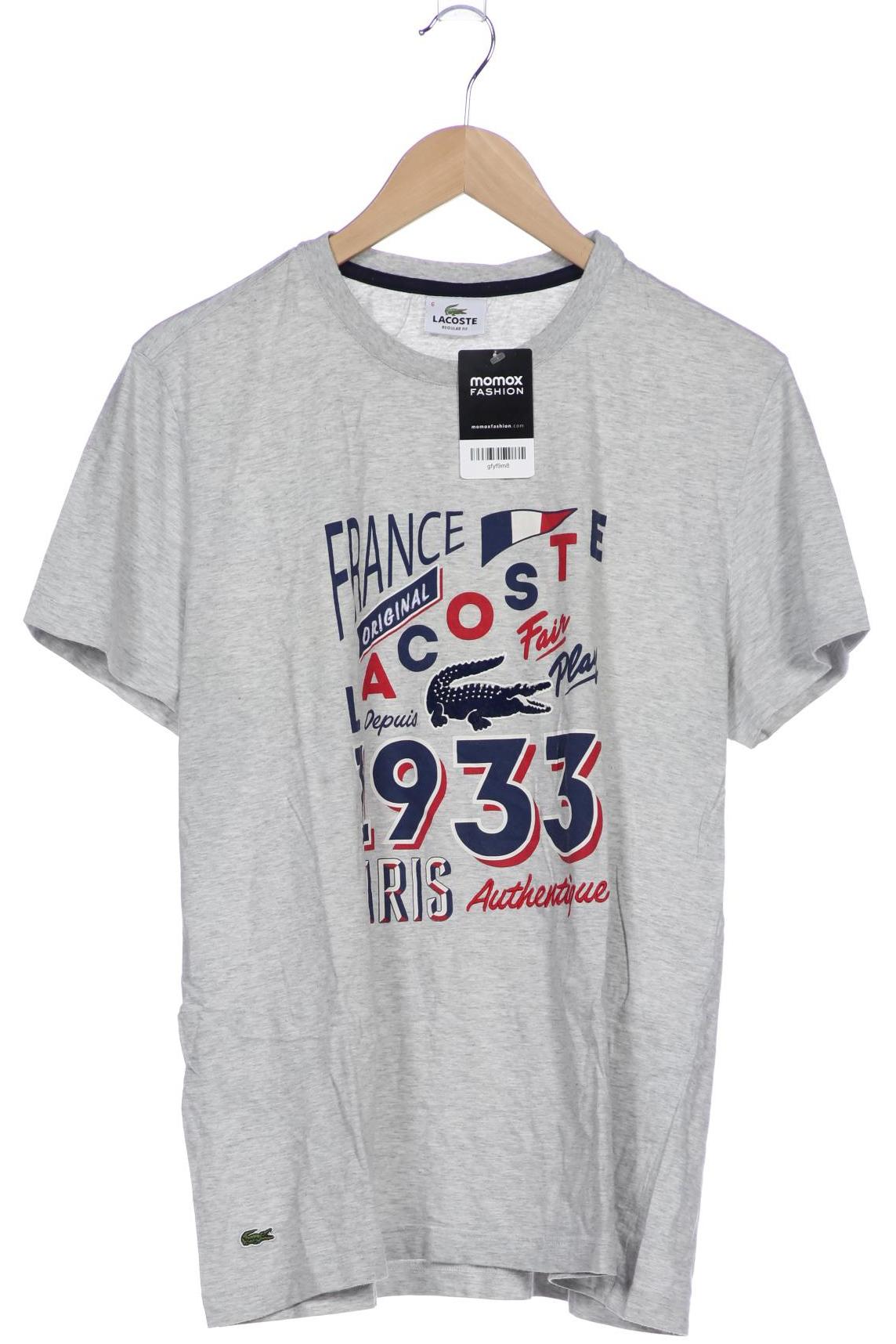 

Lacoste Herren T-Shirt, grau, Gr. 54