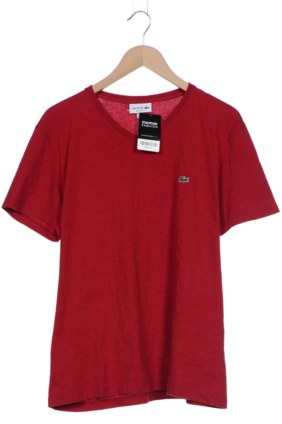 

Lacoste Herren T-Shirt, bordeaux, Gr. 54