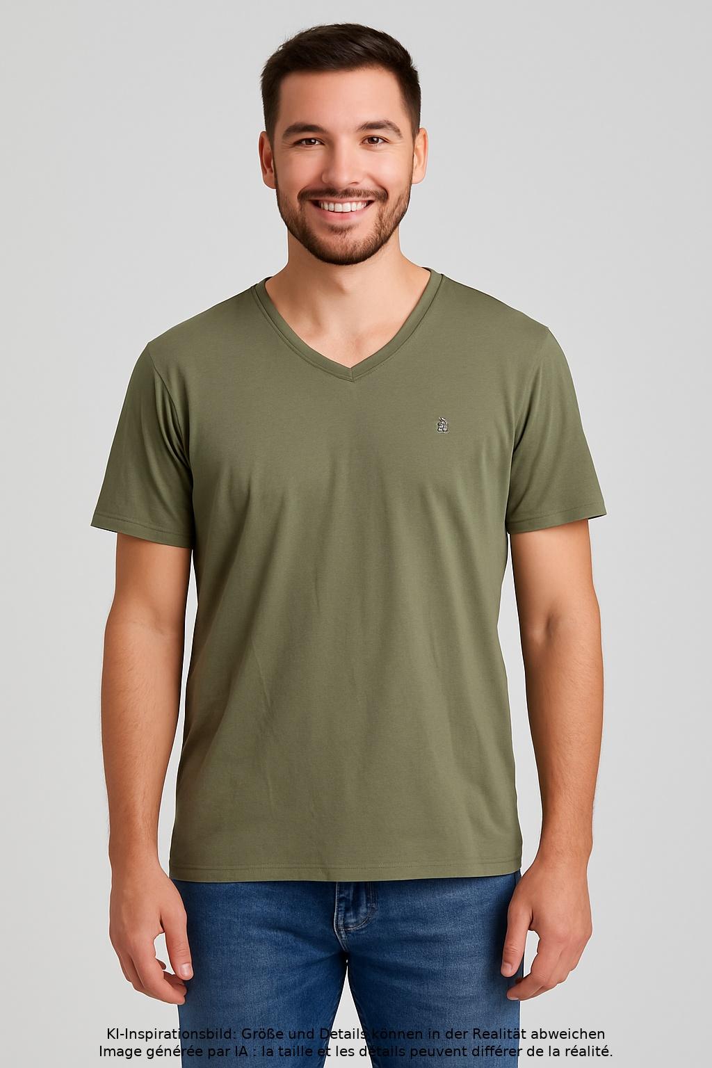 

Lacoste Herren T-Shirt, grün, Gr. 54