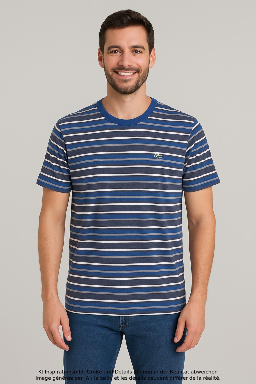 Thumbnail - Lacoste Herren T-Shirt, mehrfarbig, Gr. 52