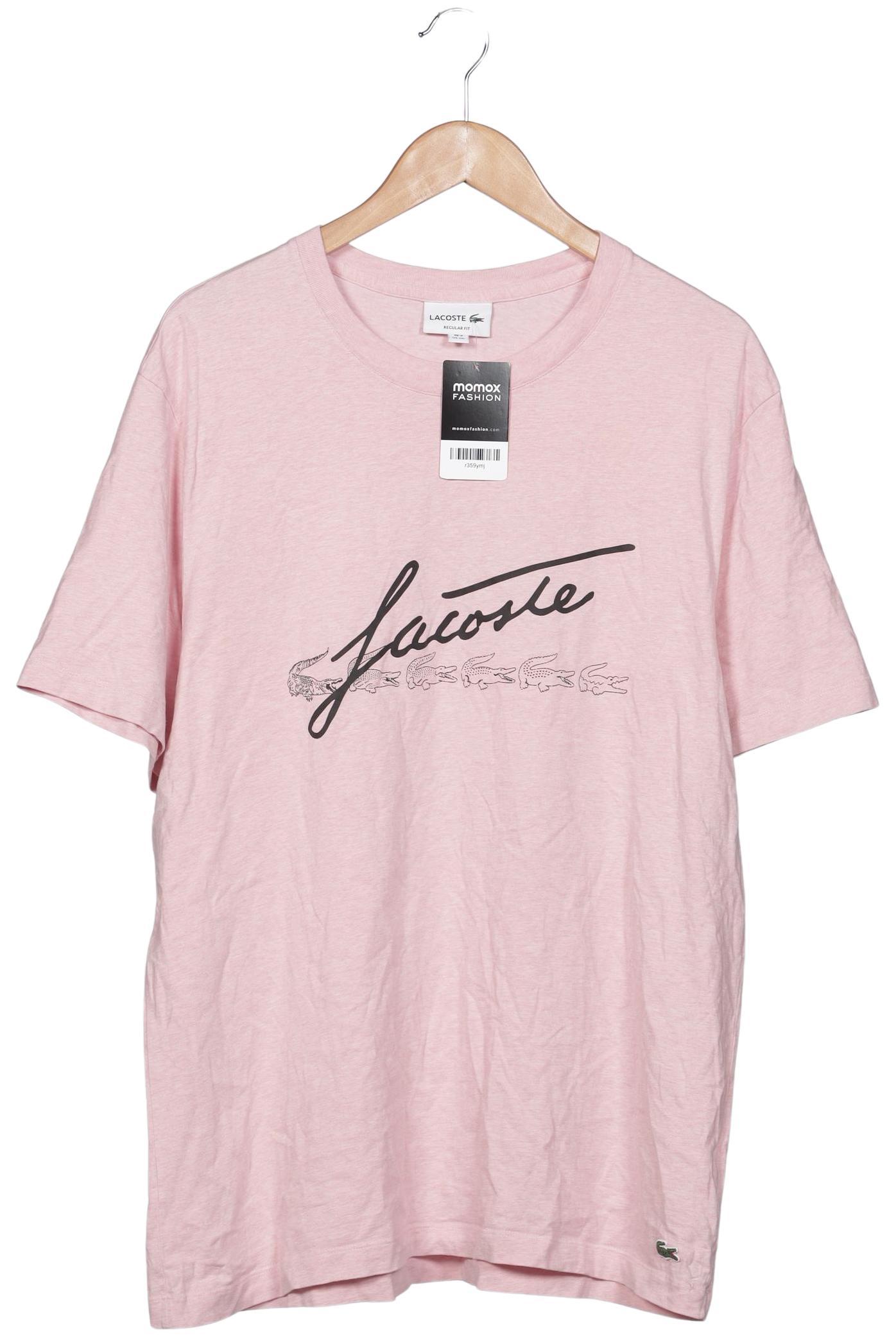 

Lacoste Herren T-Shirt, pink, Gr. 56