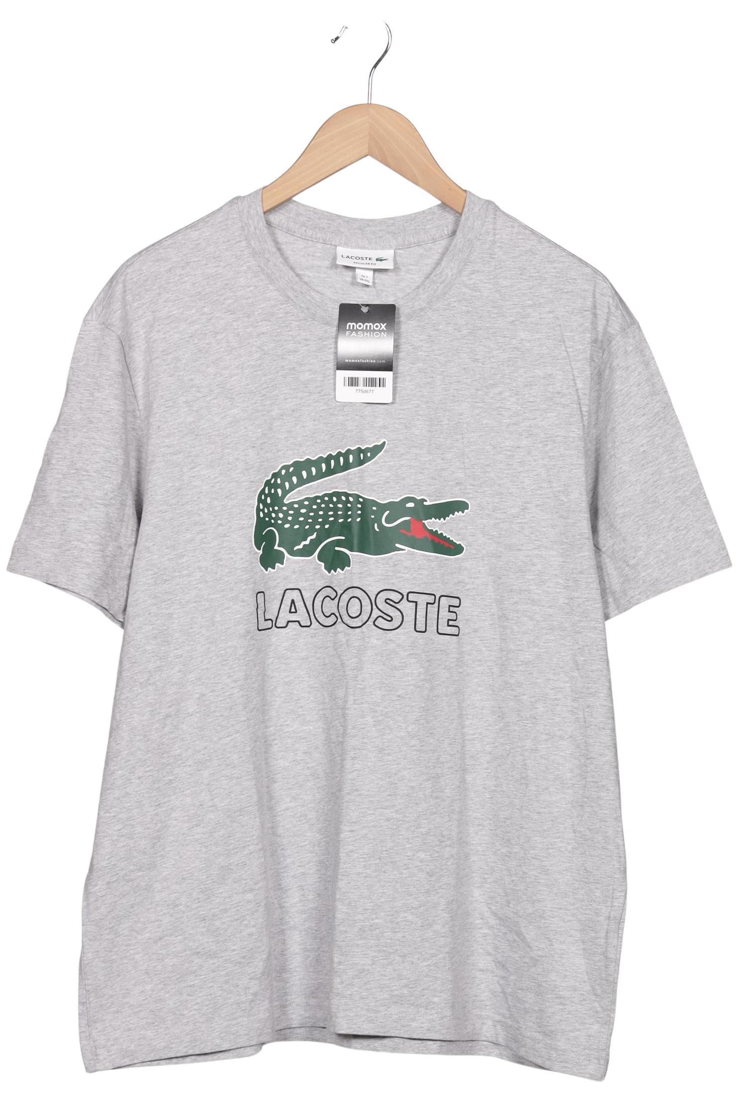 

Lacoste Herren T-Shirt, grau, Gr. 56