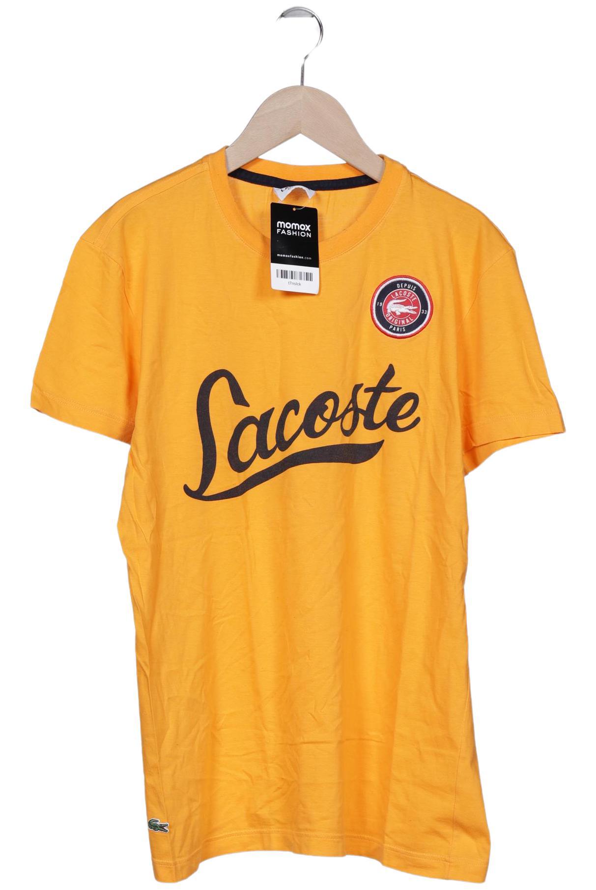 

Lacoste Herren T-Shirt, orange, Gr. 46