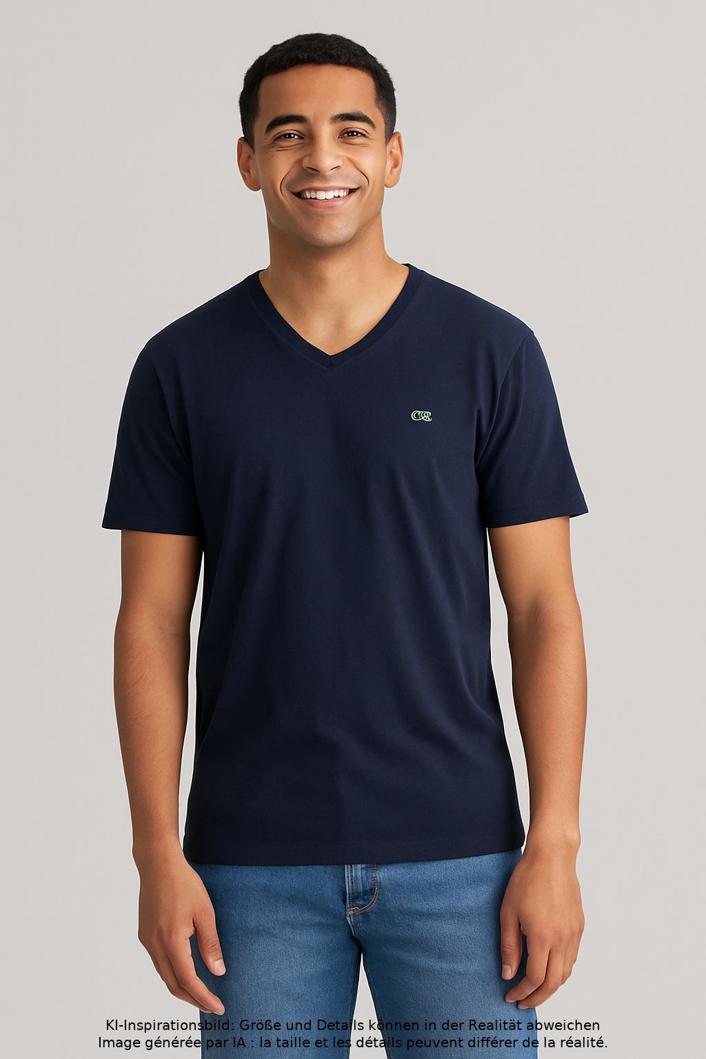 

Lacoste Herren T-Shirt, marineblau, Gr. 48