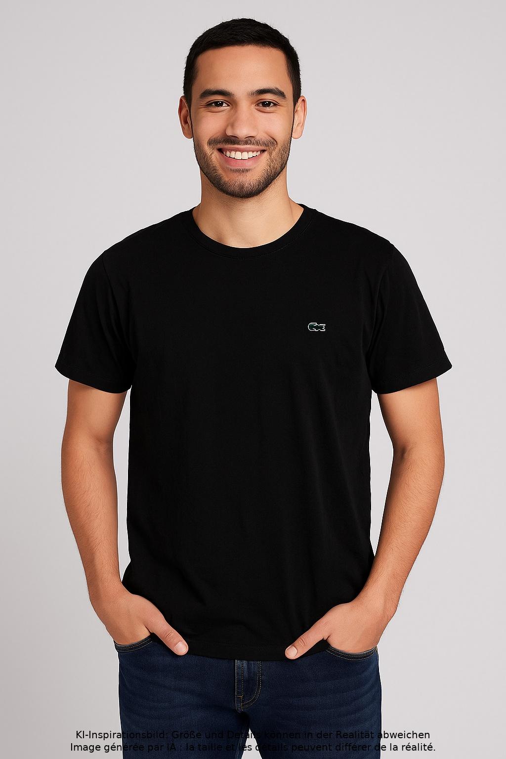 

Lacoste Herren T-Shirt, schwarz, Gr. 46