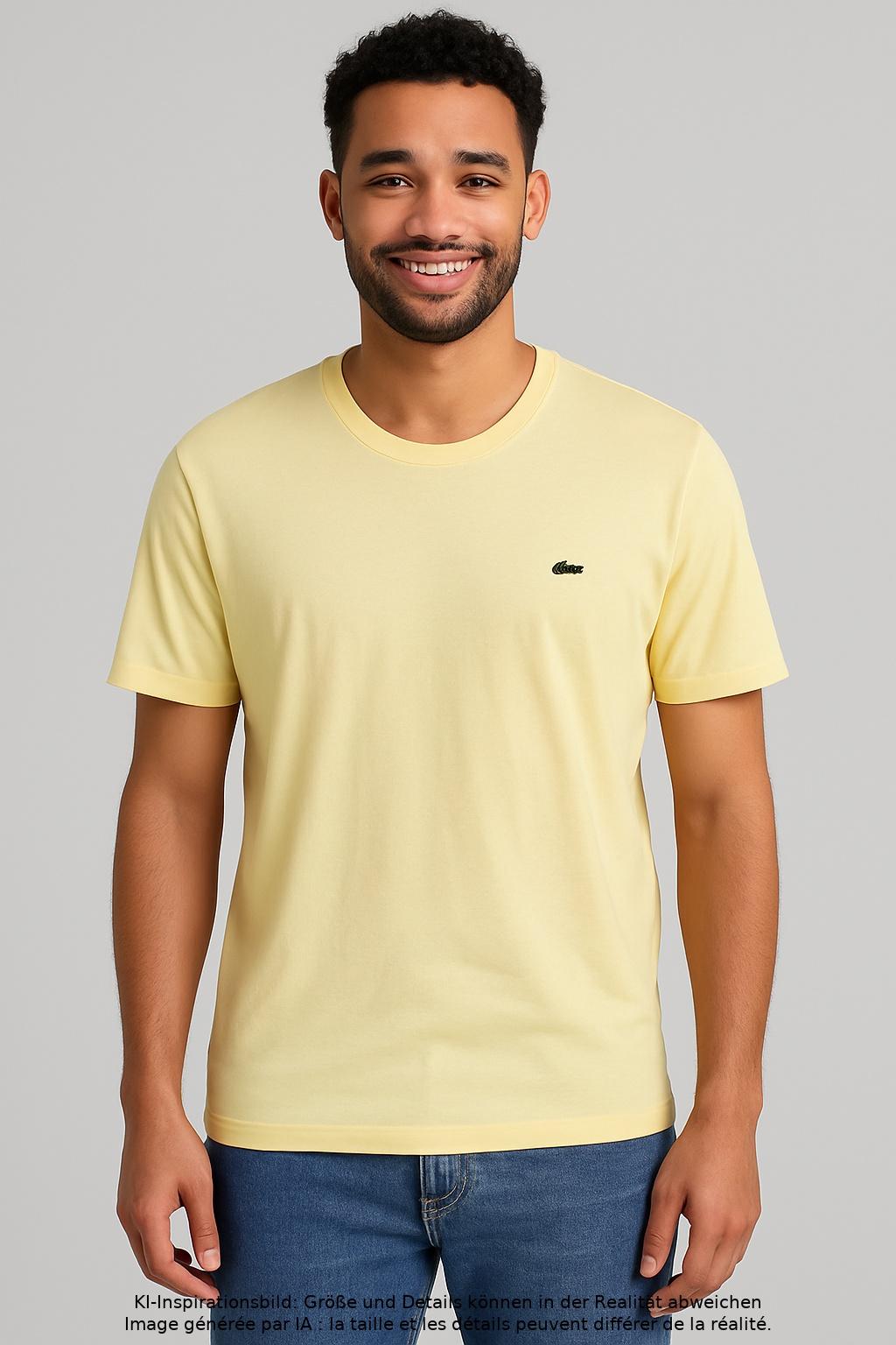 

Lacoste Herren T-Shirt, gelb, Gr. 48
