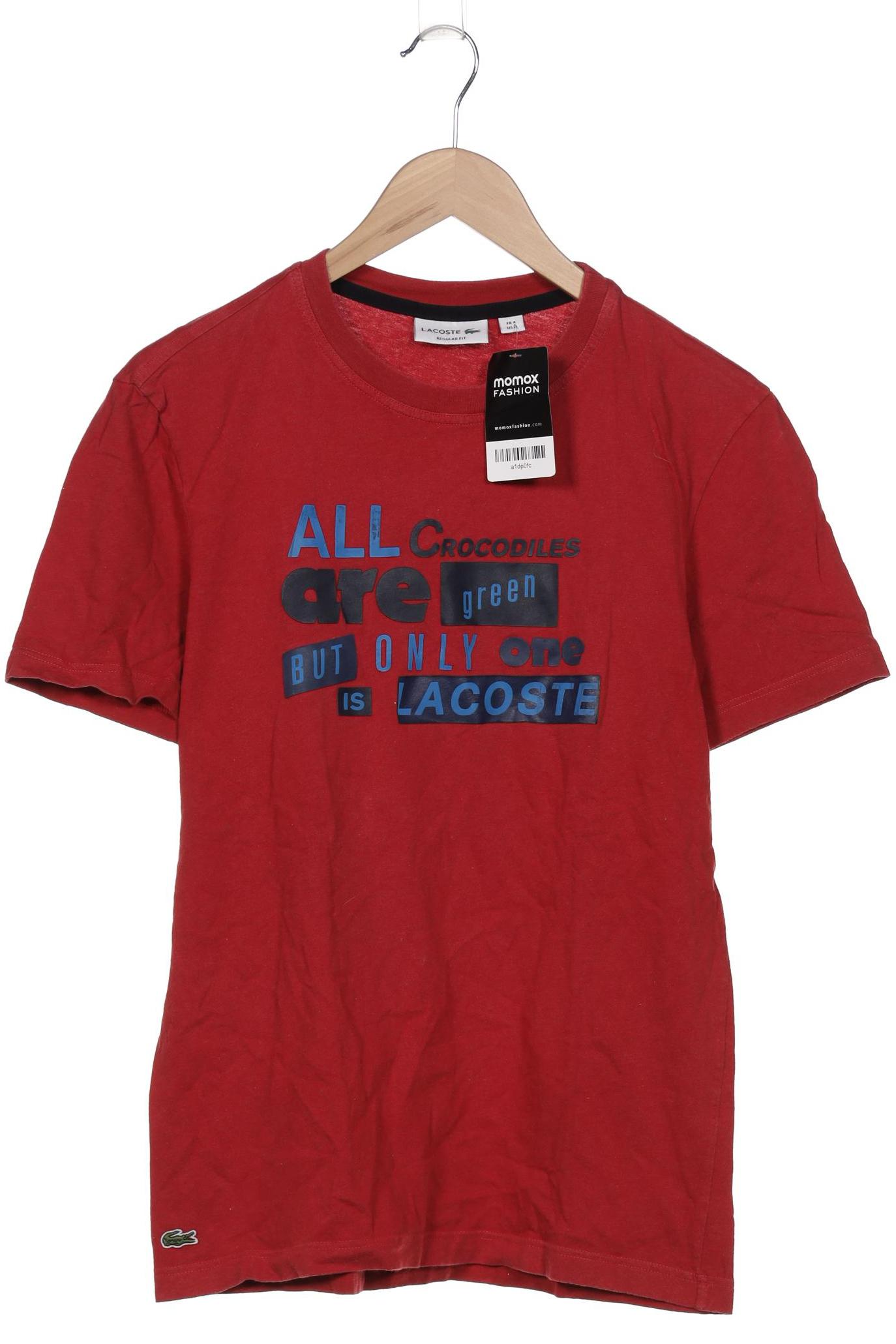 

Lacoste Herren T-Shirt, rot, Gr. 48
