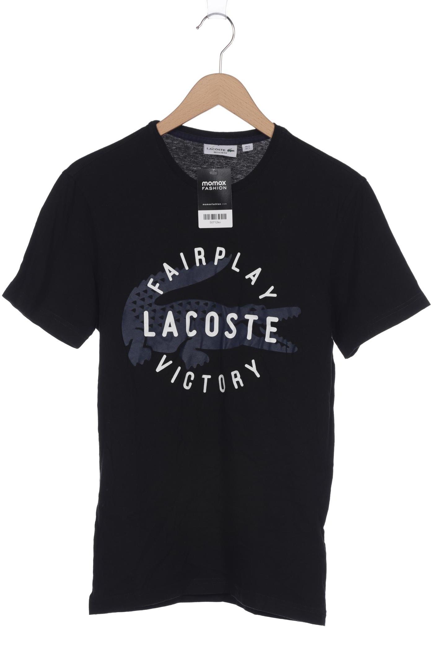 

Lacoste Herren T-Shirt, schwarz