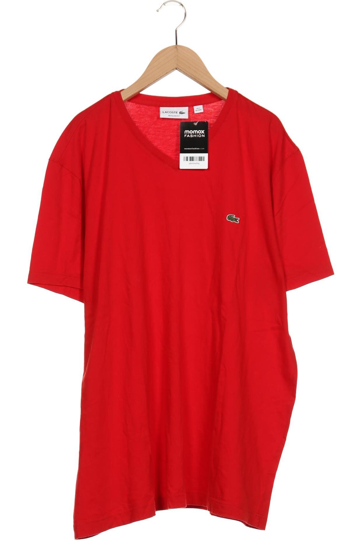 

Lacoste Herren T-Shirt, rot, Gr. 56