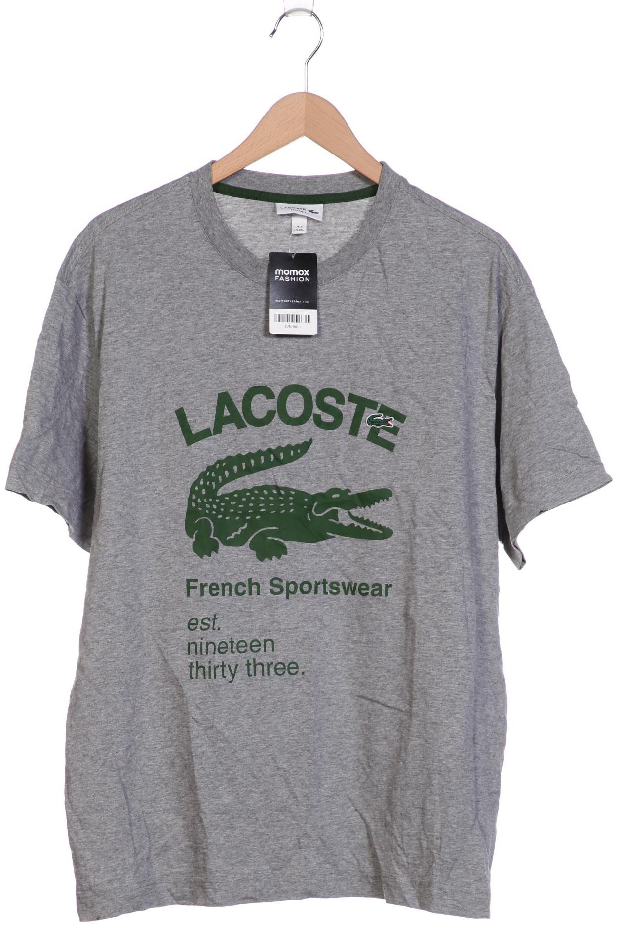 

Lacoste Herren T-Shirt, grau, Gr. 56