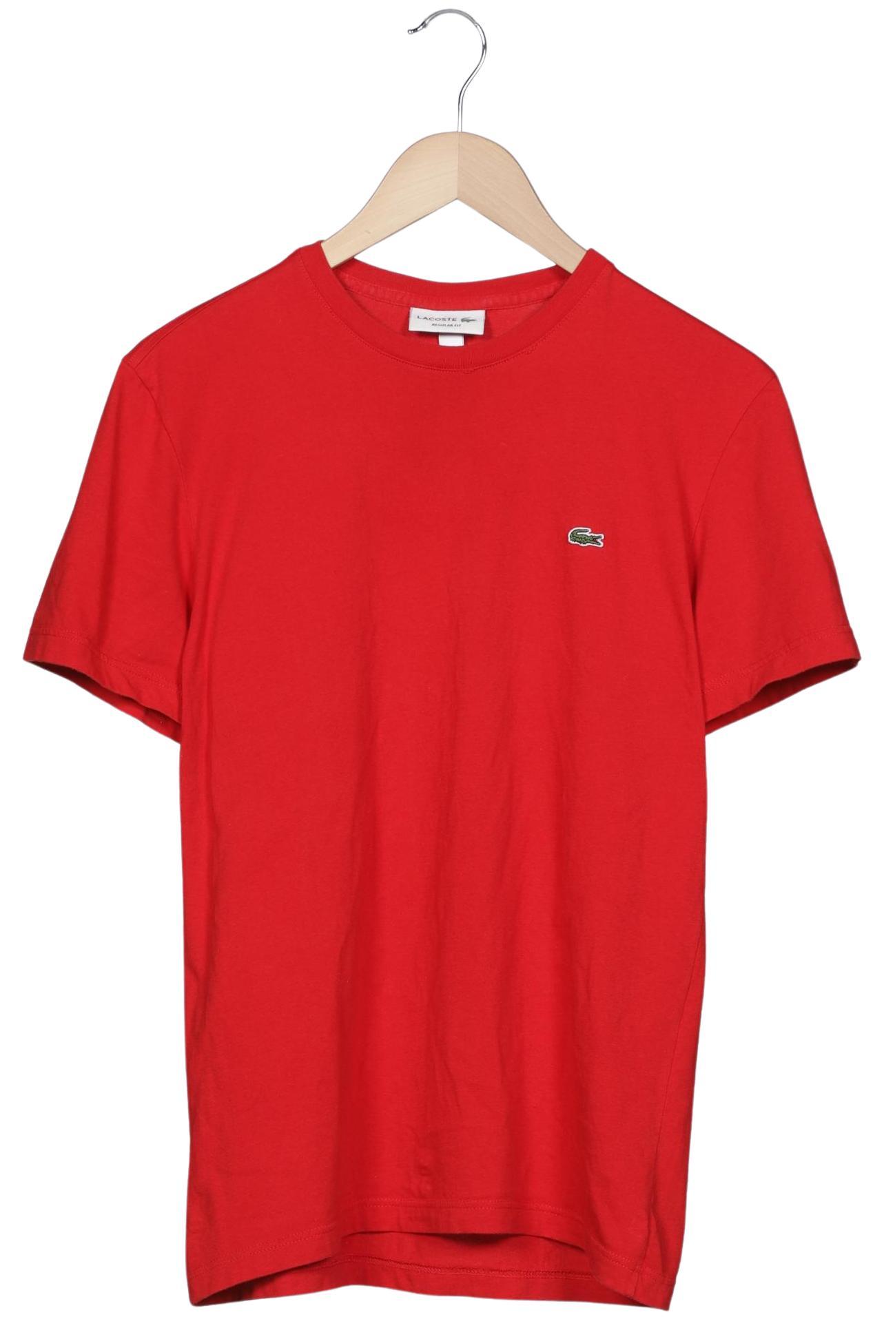 

Lacoste Herren T-Shirt, rot, Gr. 48
