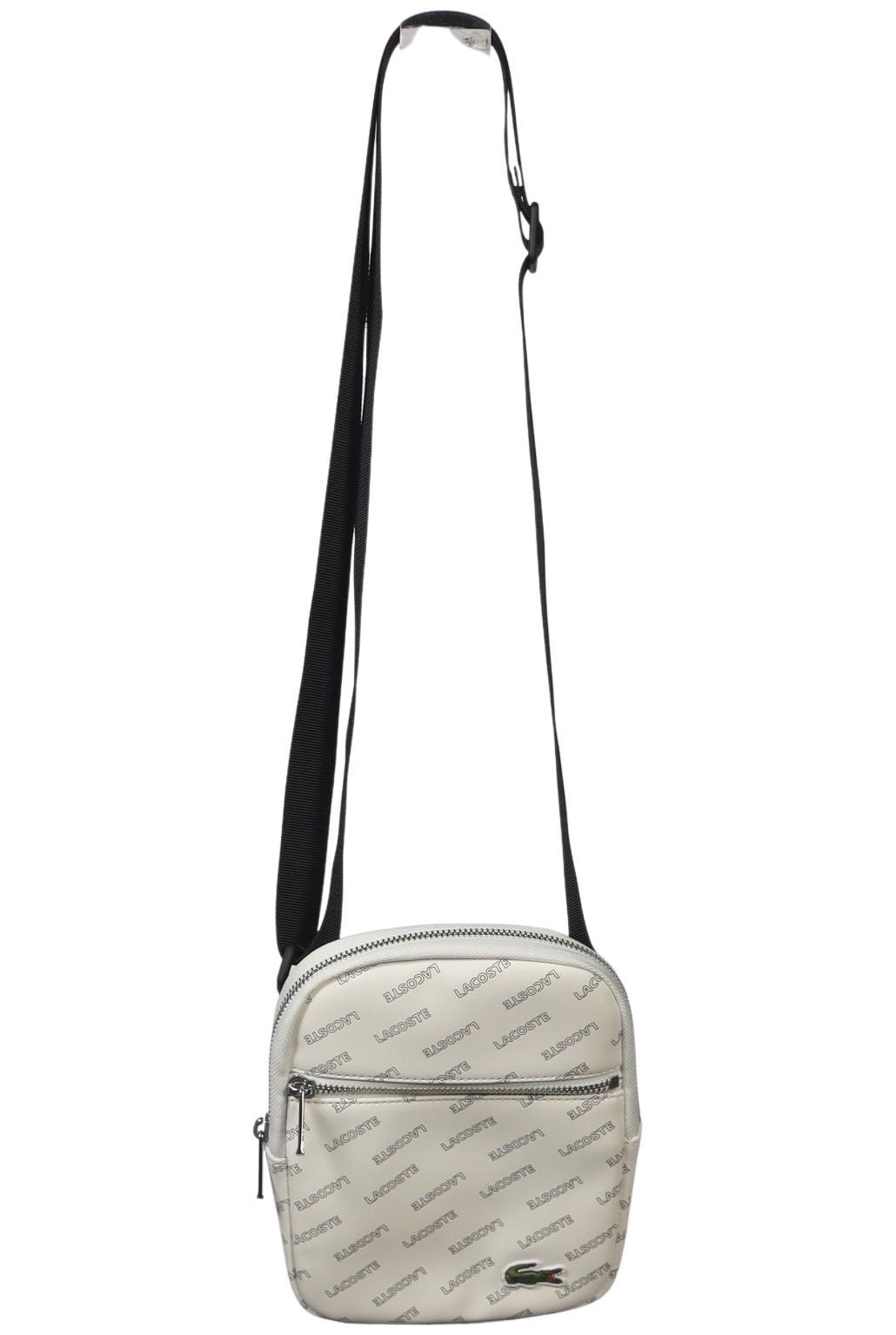 

Lacoste Herren Tasche, cremeweiß, Gr.