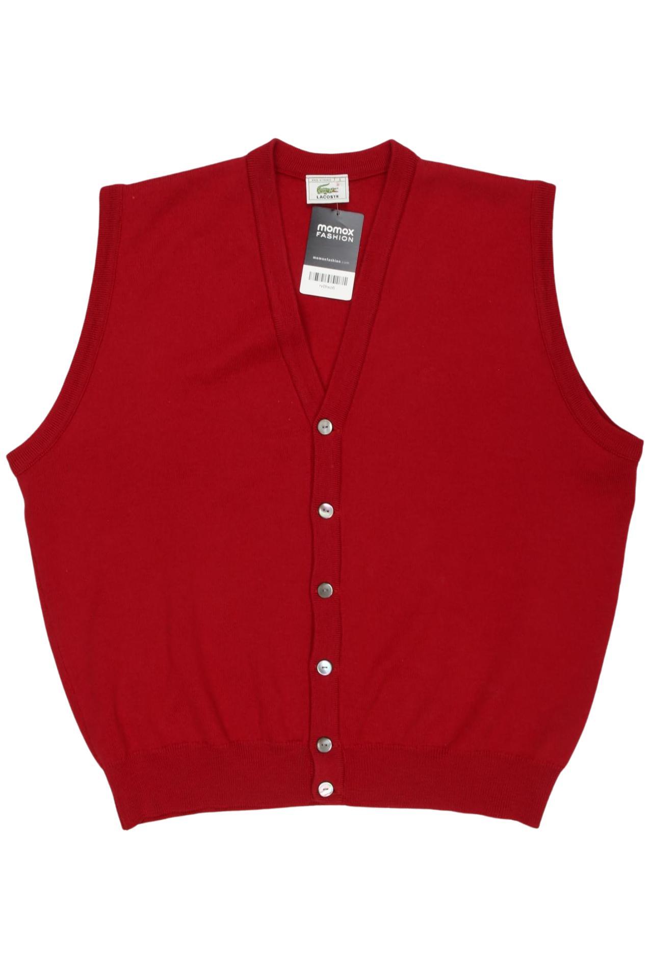 

Lacoste Herren Weste, rot, Gr. 54
