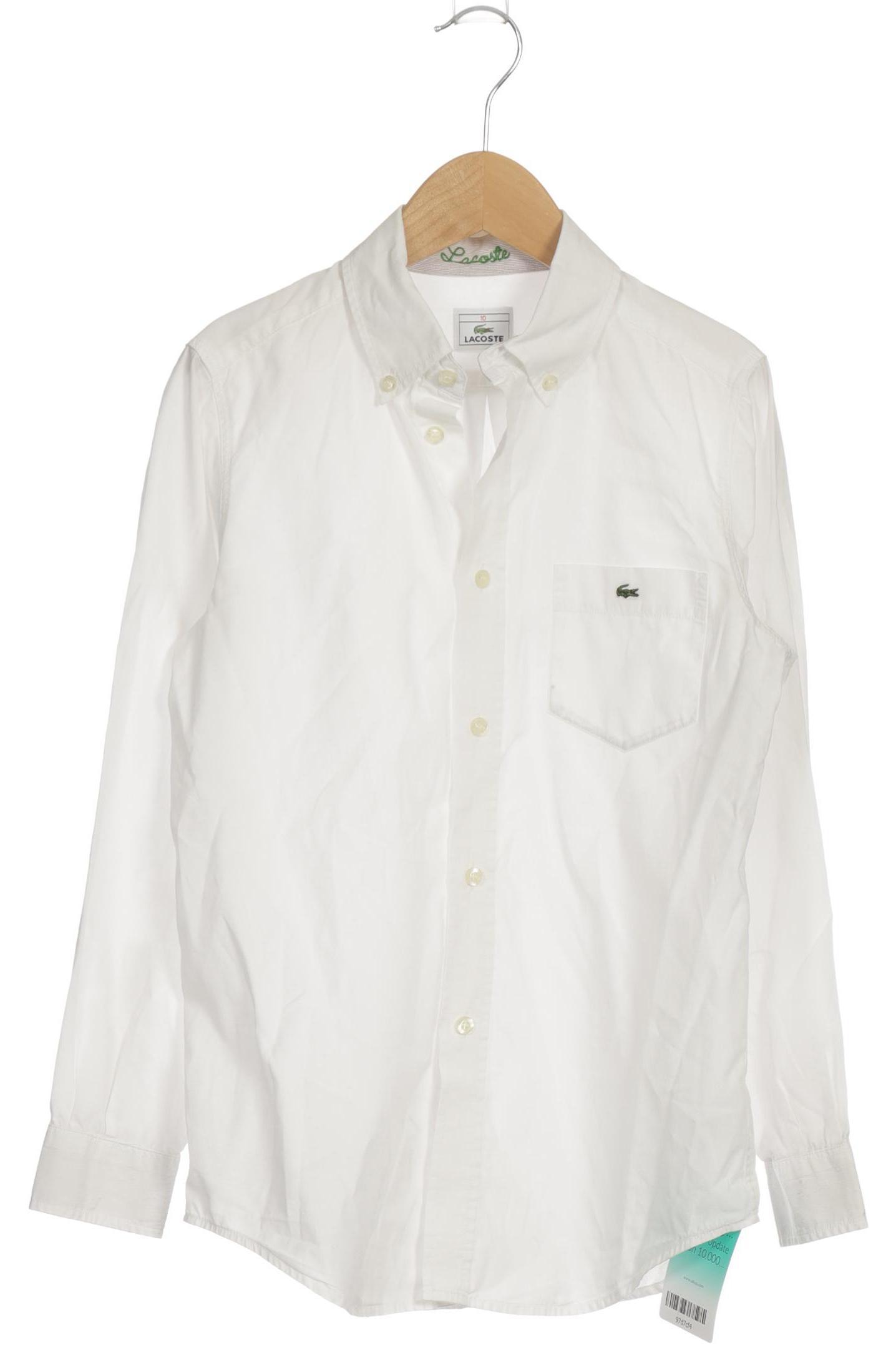 

Lacoste Jungen Hemd, weiß, Gr. 140