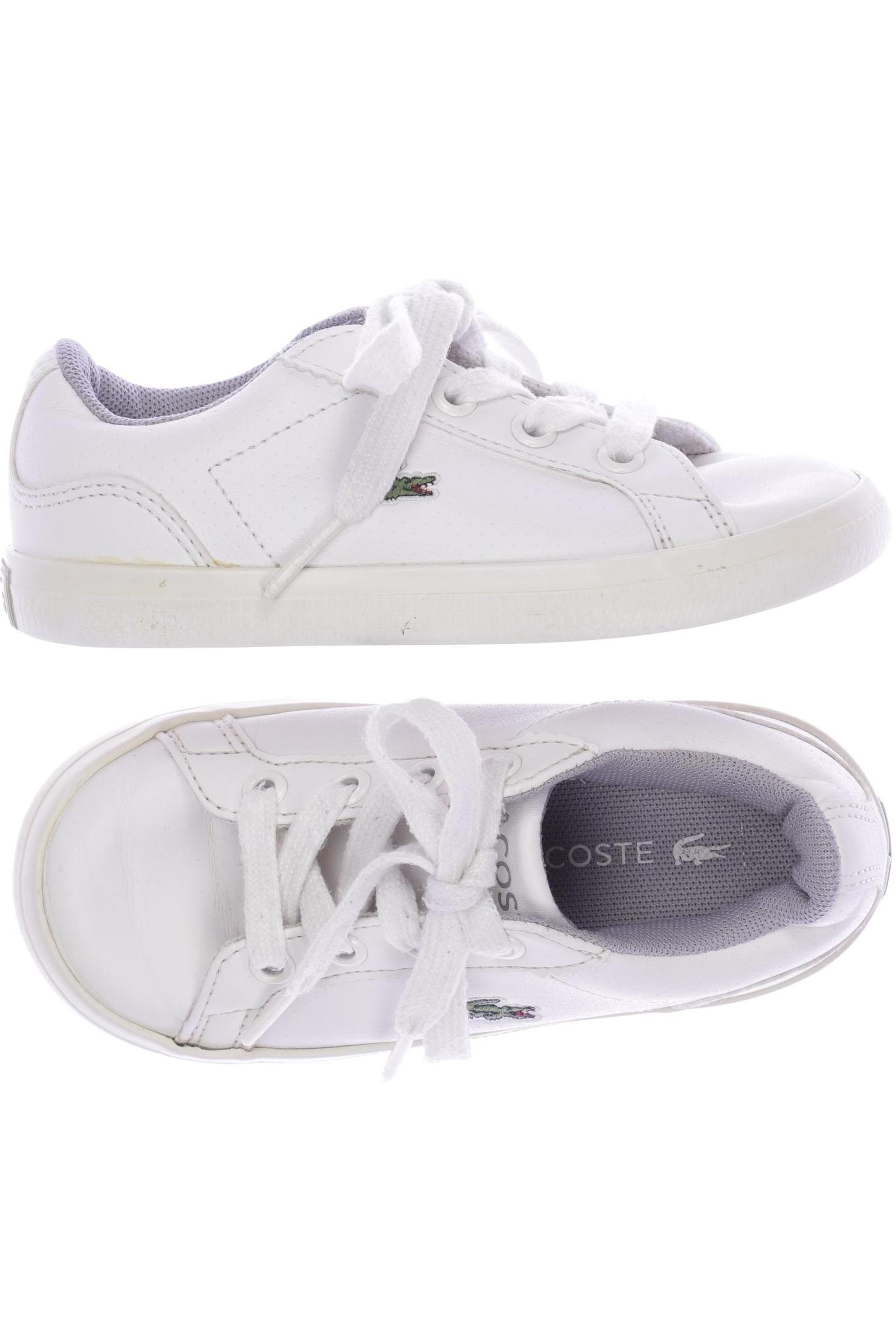

Lacoste Herren Kinderschuhe, weiß, Gr. 23