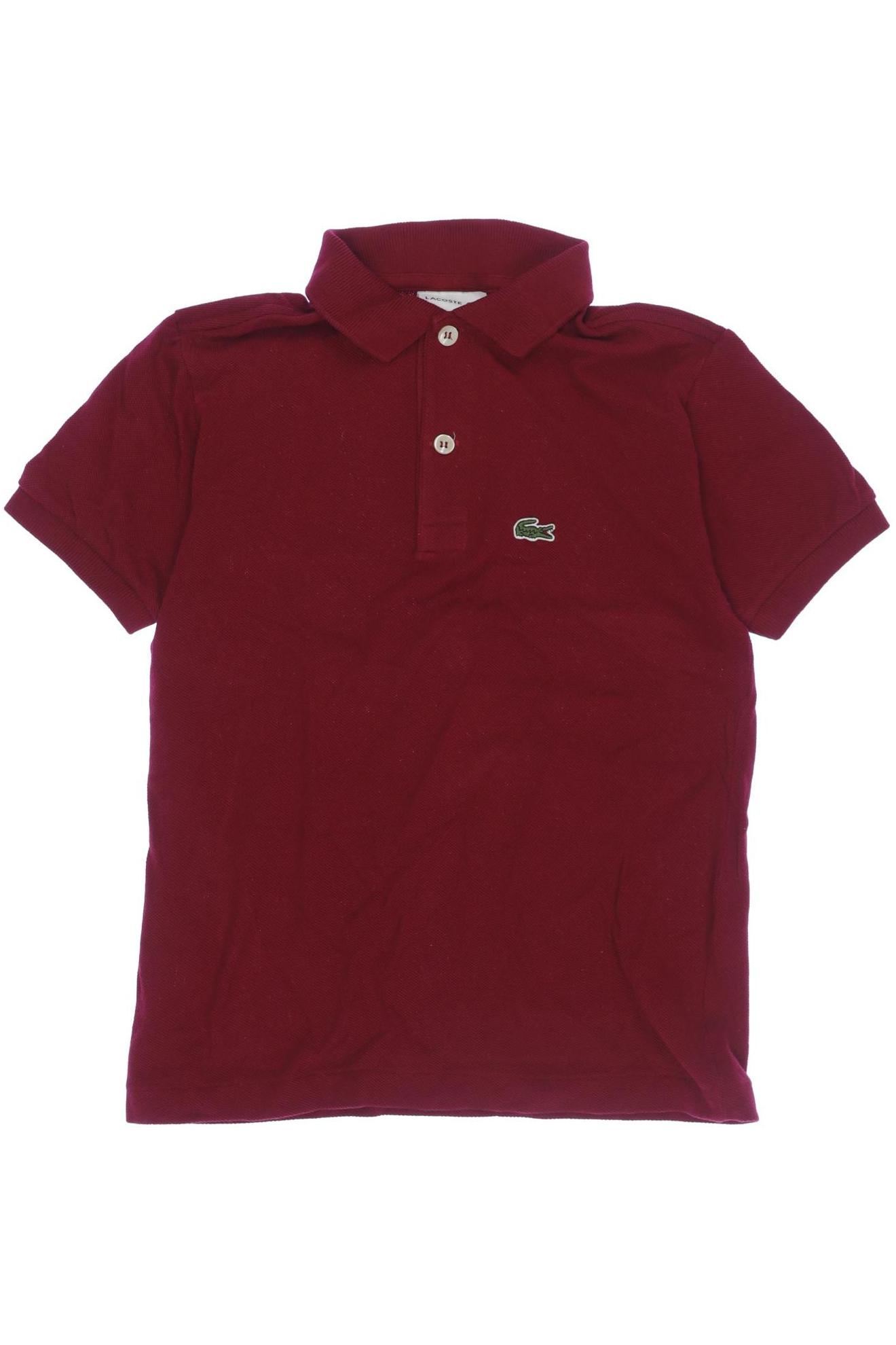 

Lacoste Herren Poloshirt, bordeaux, Gr. 128