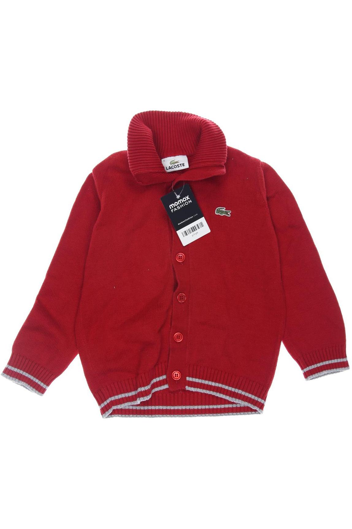 

Lacoste Herren Strickjacke, rot, Gr. 116