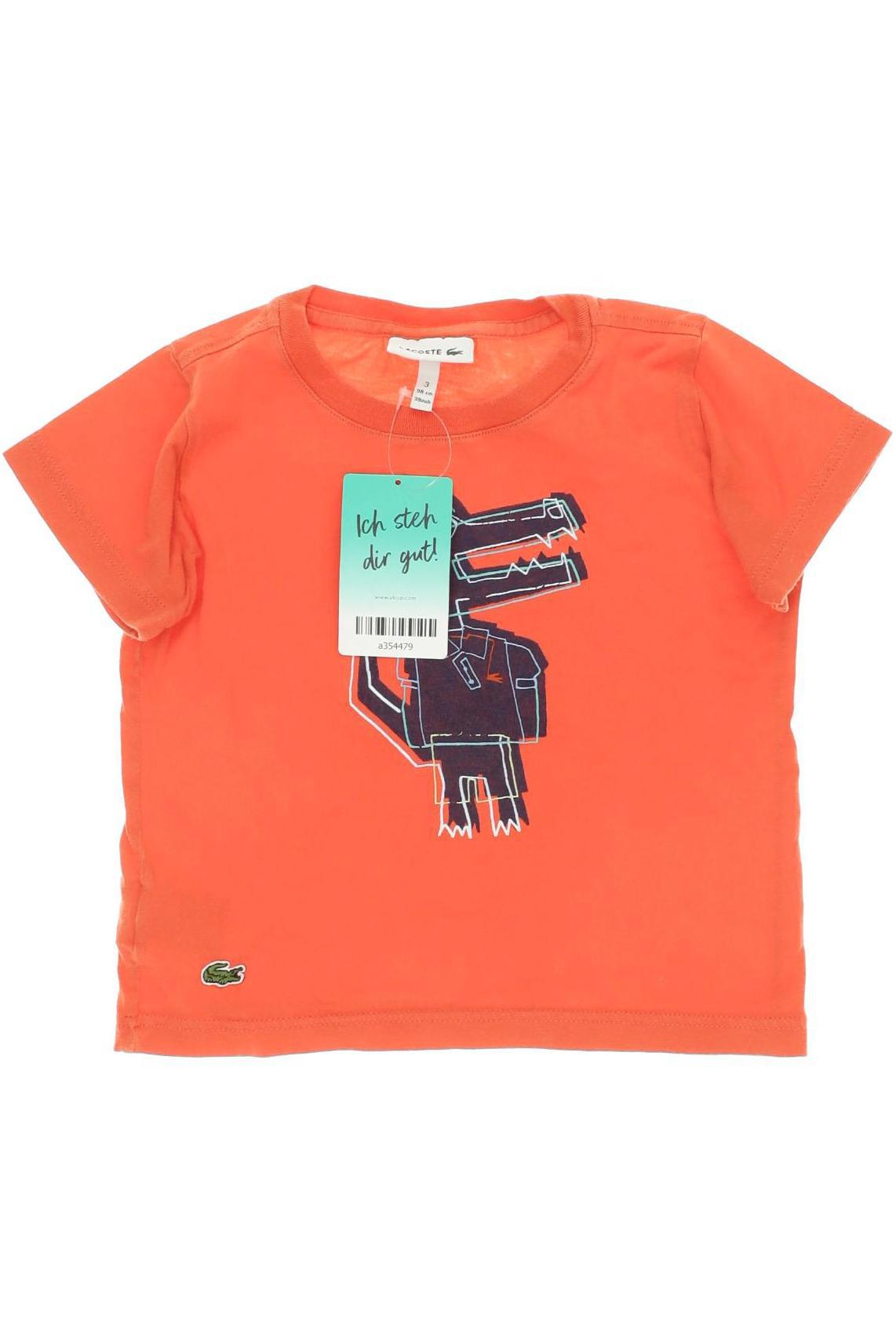 

Lacoste Jungen T-Shirt, orange, Gr. 98