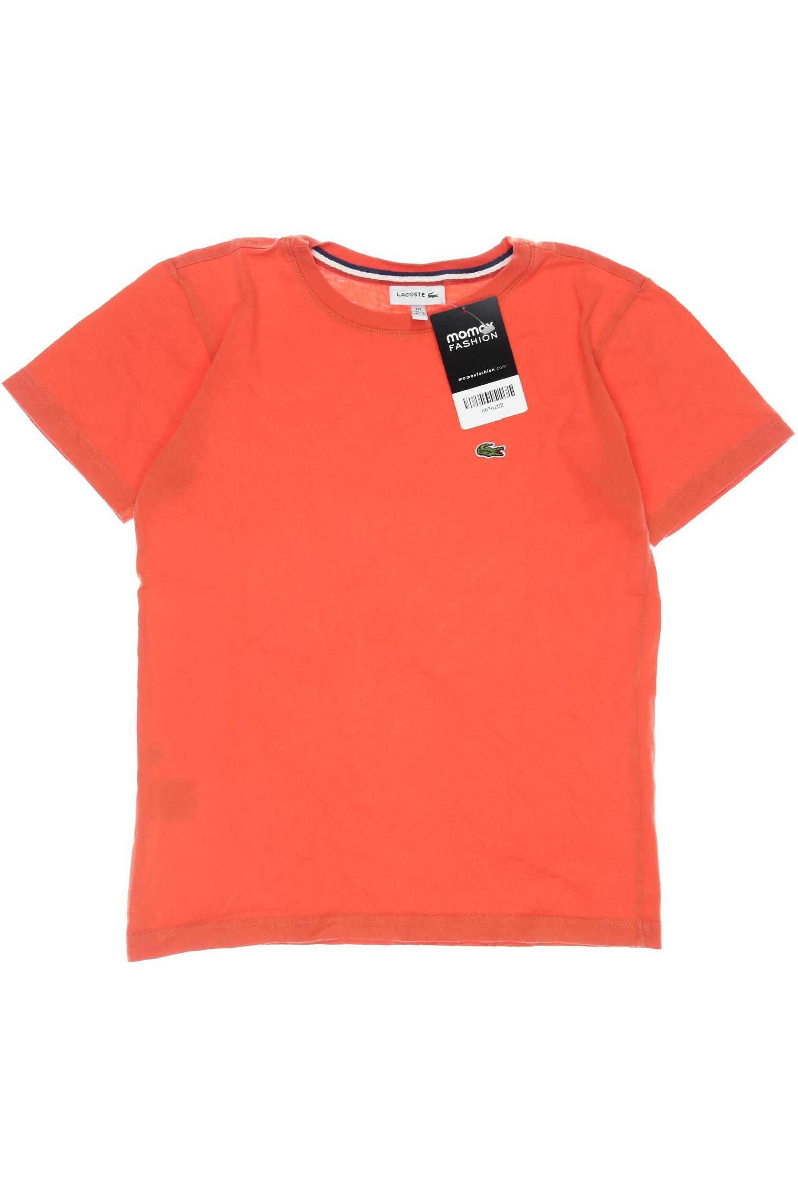 

Lacoste Herren T-Shirt, orange, Gr. 140