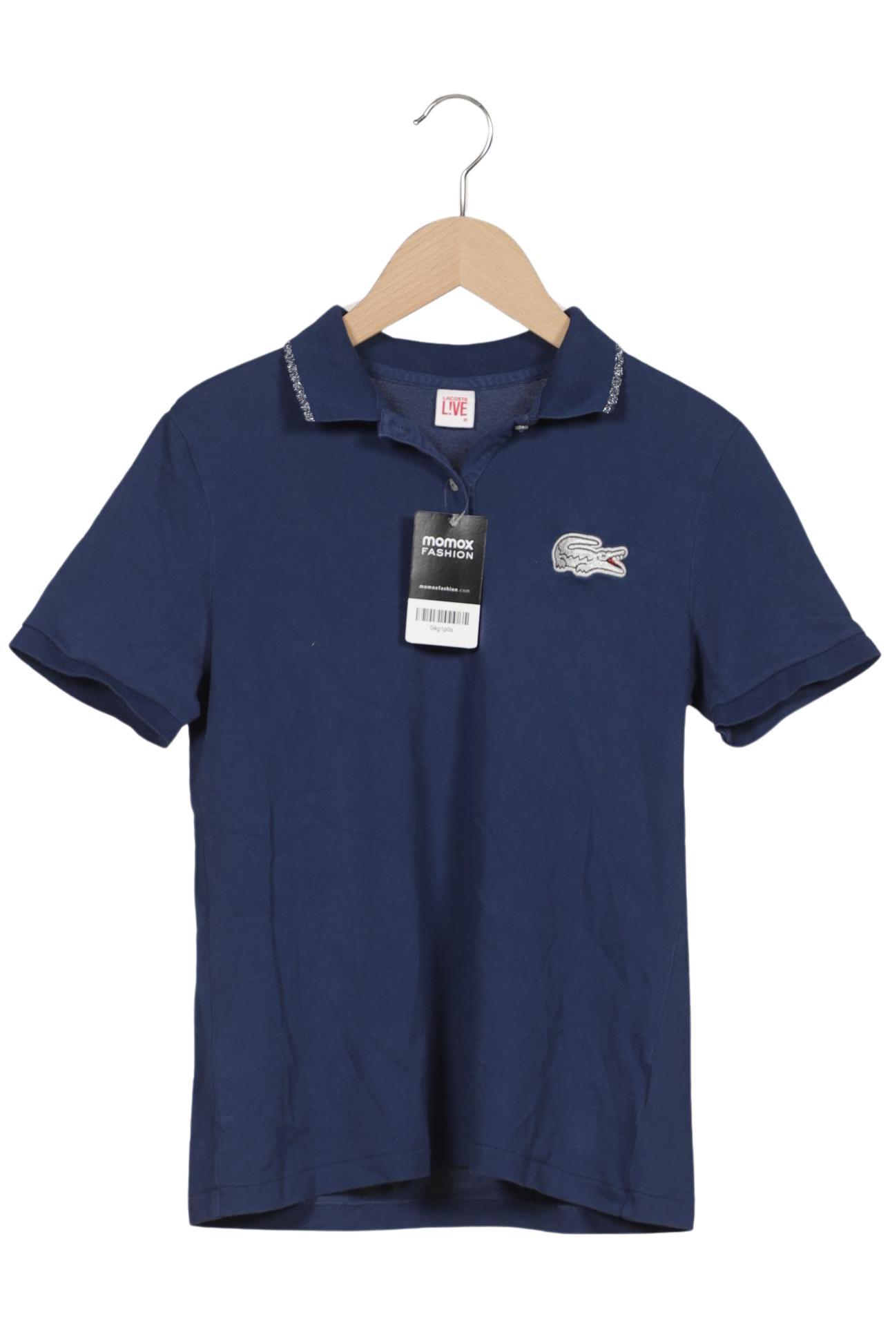 

Lacoste L!Ve Damen Poloshirt, blau, Gr. 38