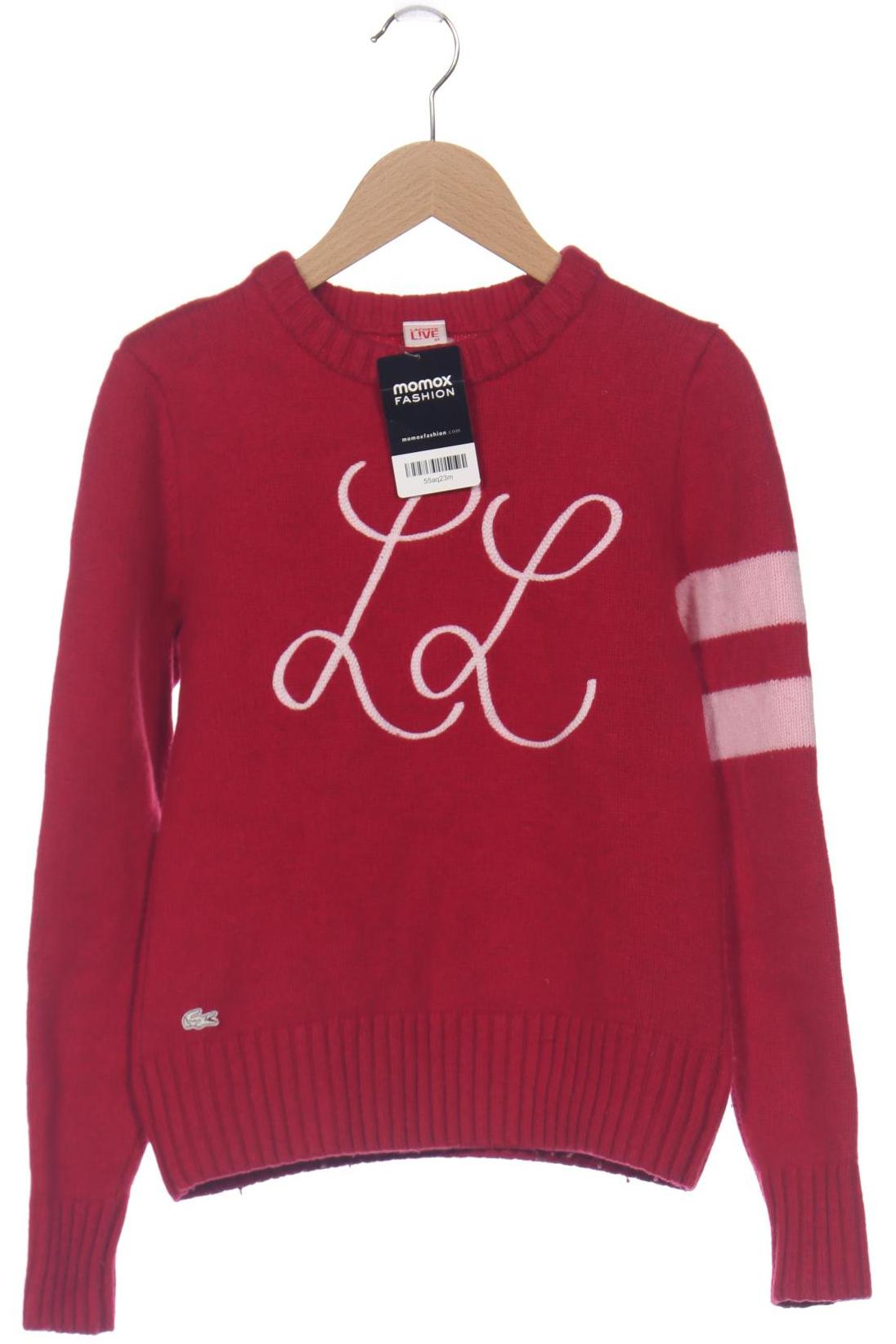 

Lacoste L!Ve Damen Pullover, rot, Gr. 34