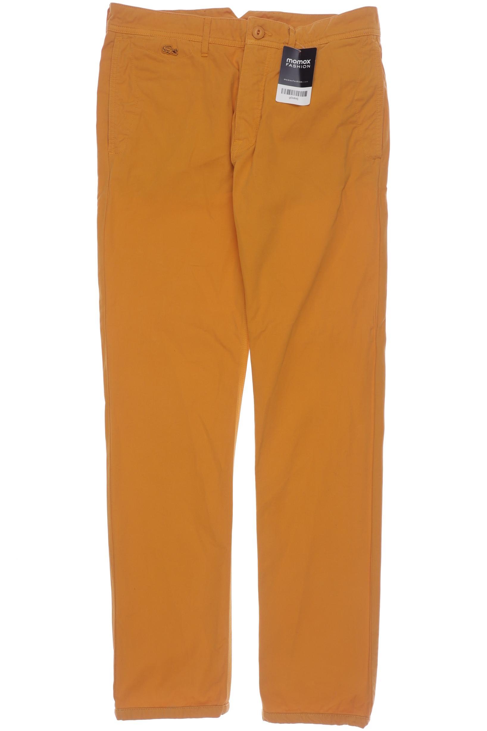 

Lacoste L!Ve Herren Stoffhose, orange, Gr. 46