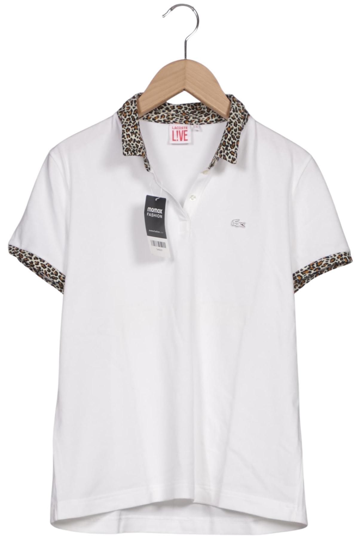 

Lacoste L!Ve Damen Poloshirt, weiß, Gr. 42
