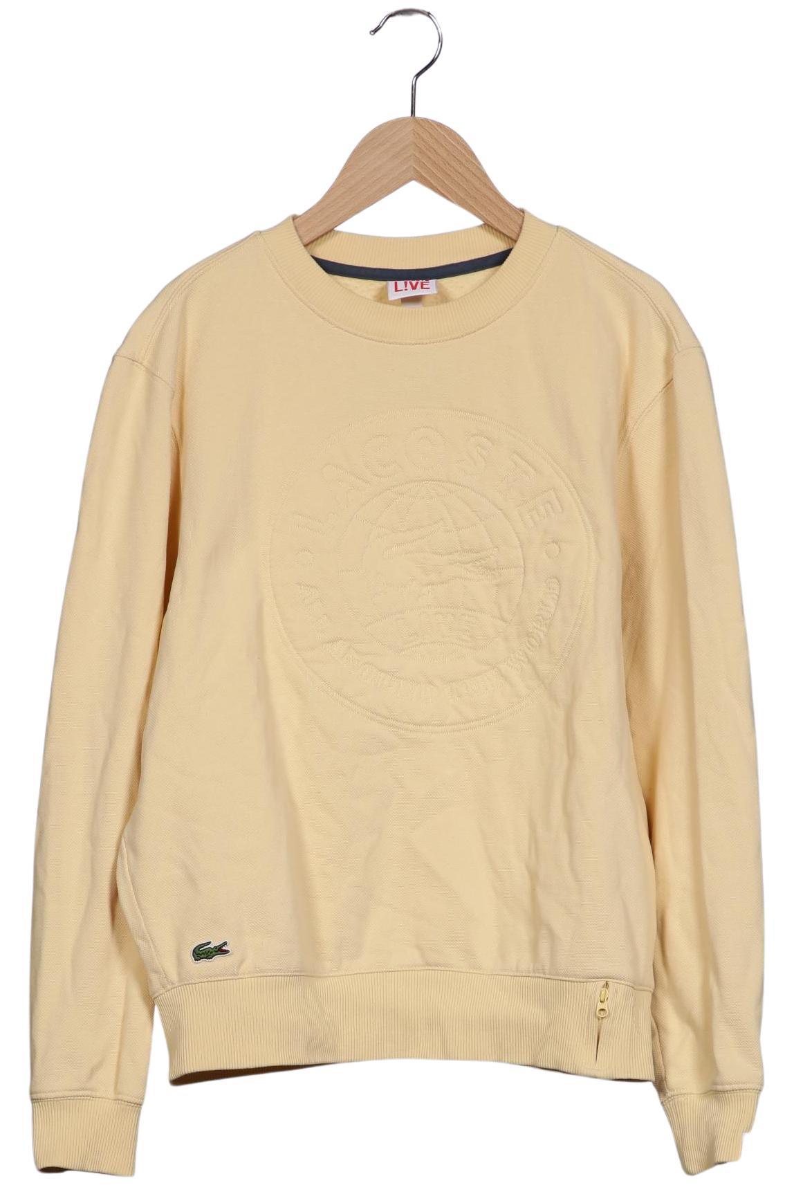 

Lacoste L!Ve Damen Sweatshirt, gelb, Gr. 36