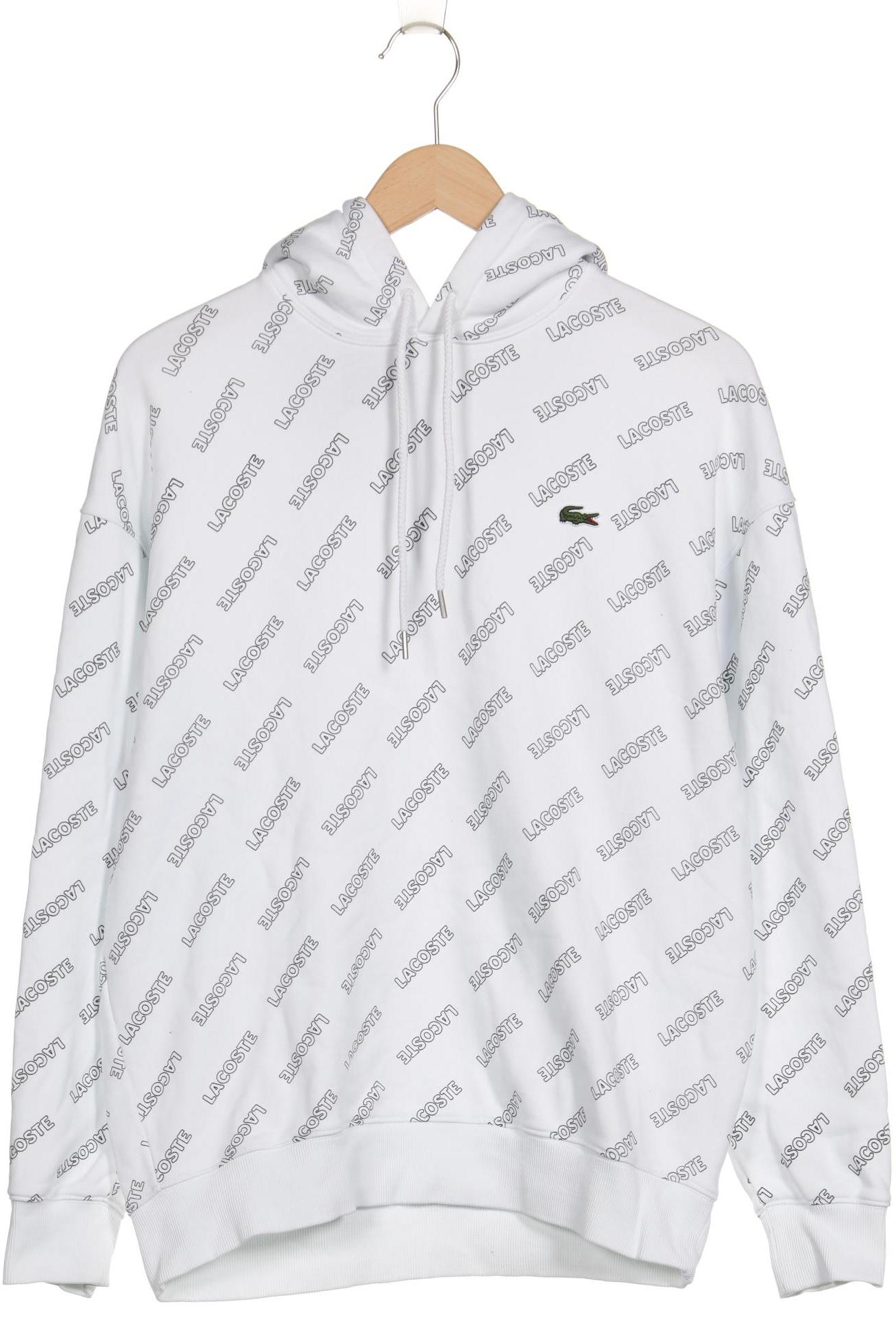 

Lacoste L!Ve Herren Kapuzenpullover, weiß, Gr. 48