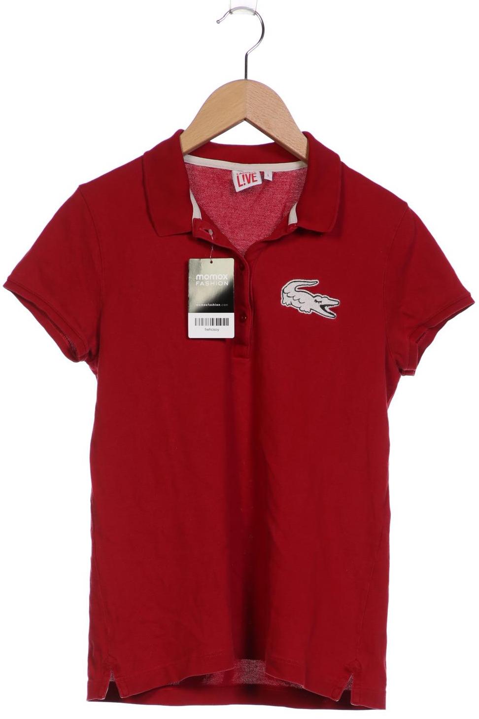 

Lacoste L!Ve Damen Poloshirt, rot, Gr. 42