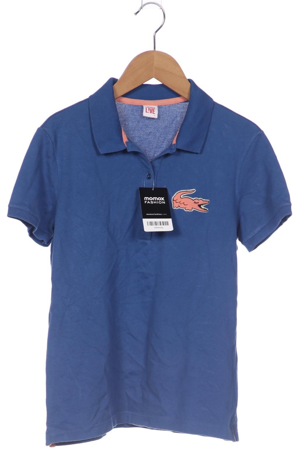 

Lacoste L!Ve Damen Poloshirt, blau, Gr. 42