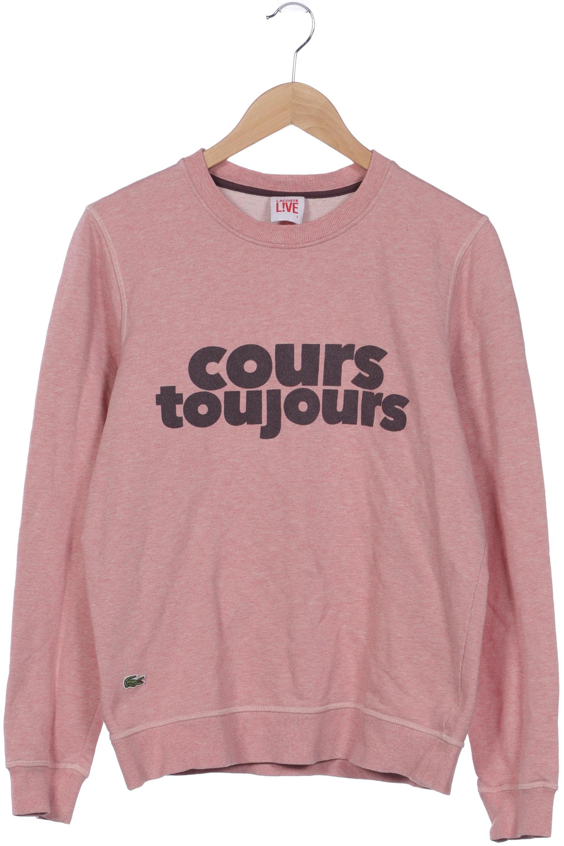

Lacoste L!Ve Herren Sweatshirt, pink, Gr. 46