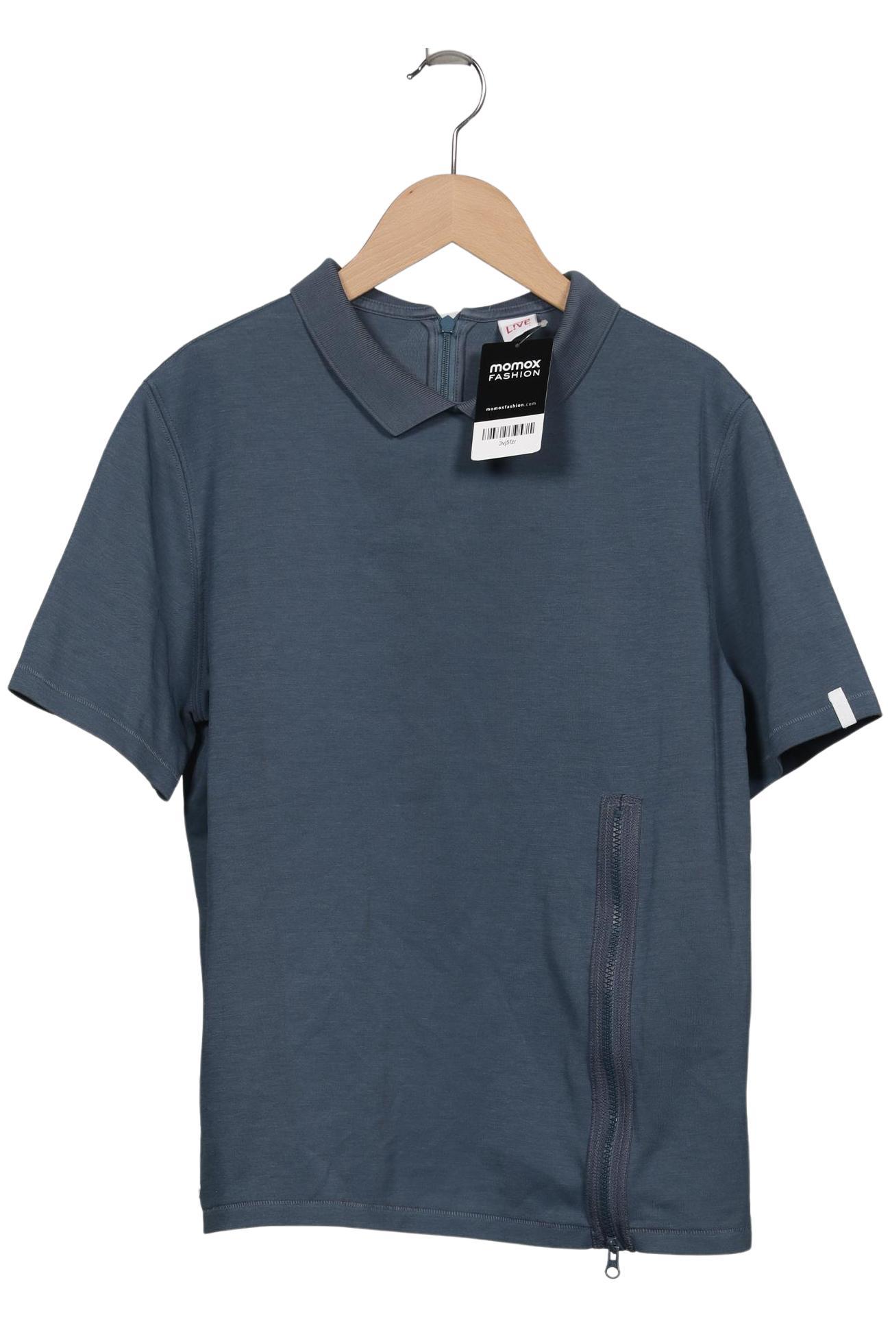 

Lacoste L!Ve Damen Poloshirt, blau, Gr. 42