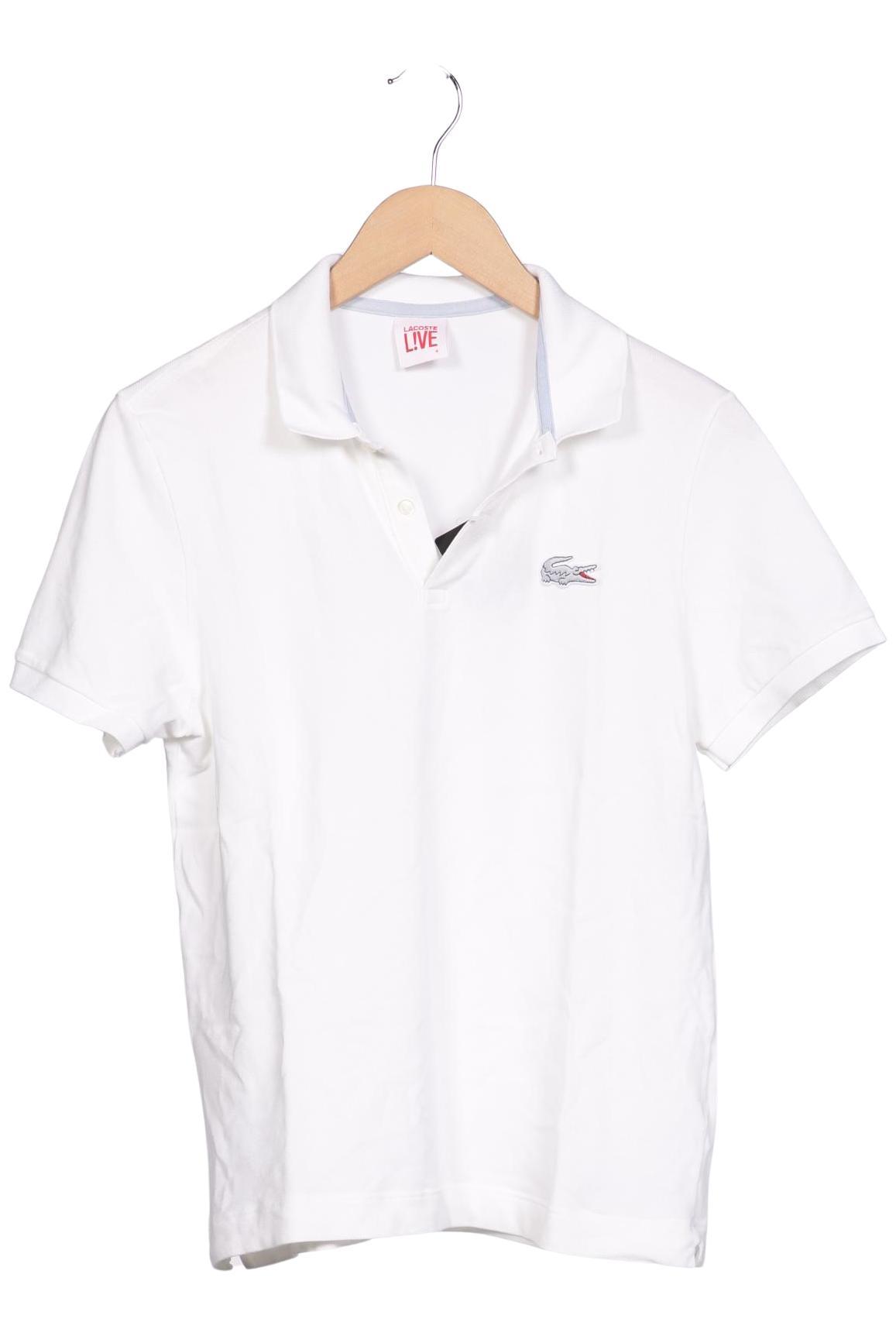 

Lacoste L!Ve Herren Poloshirt, weiß, Gr. 50
