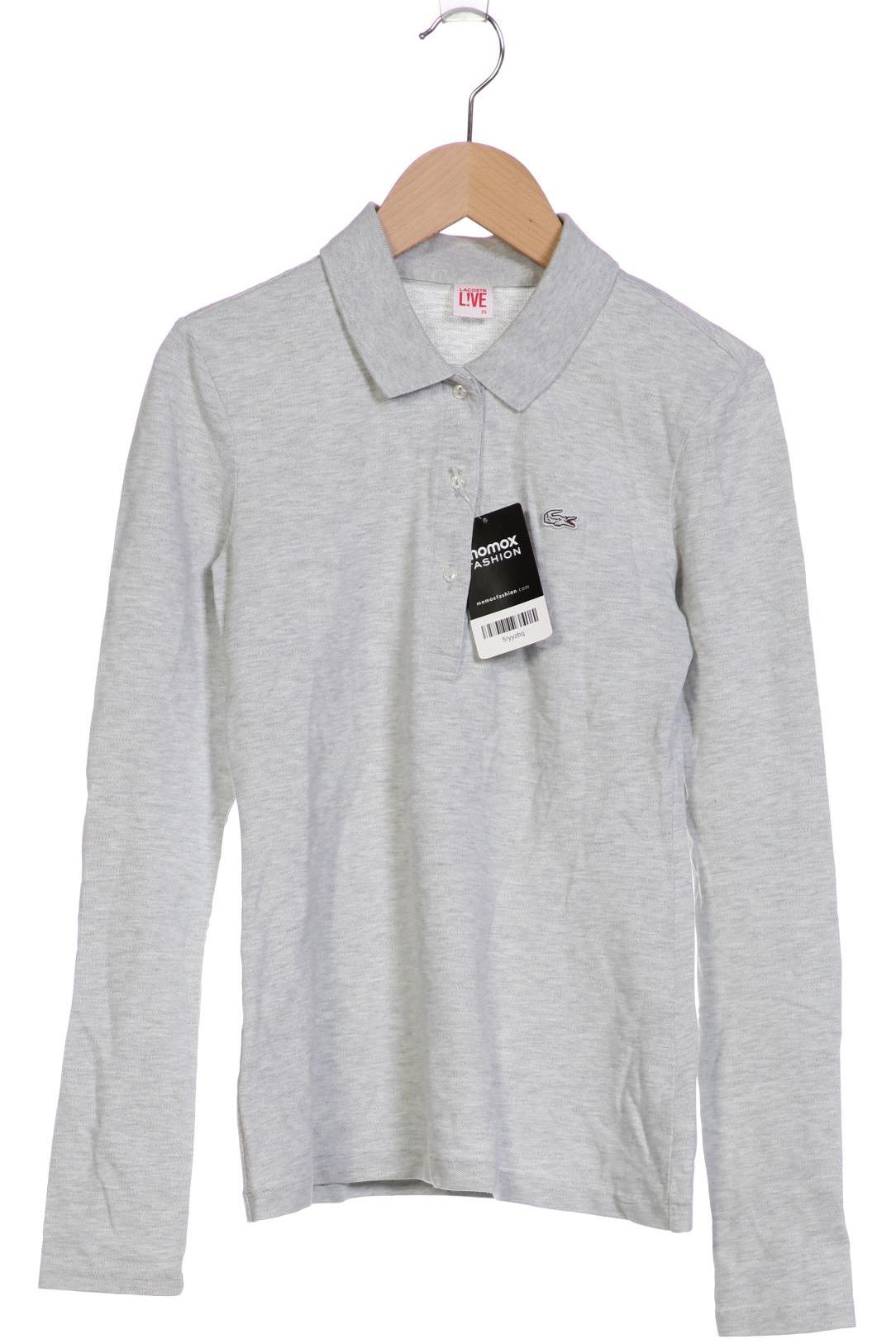 

Lacoste L!Ve Damen Poloshirt, grau, Gr. 34