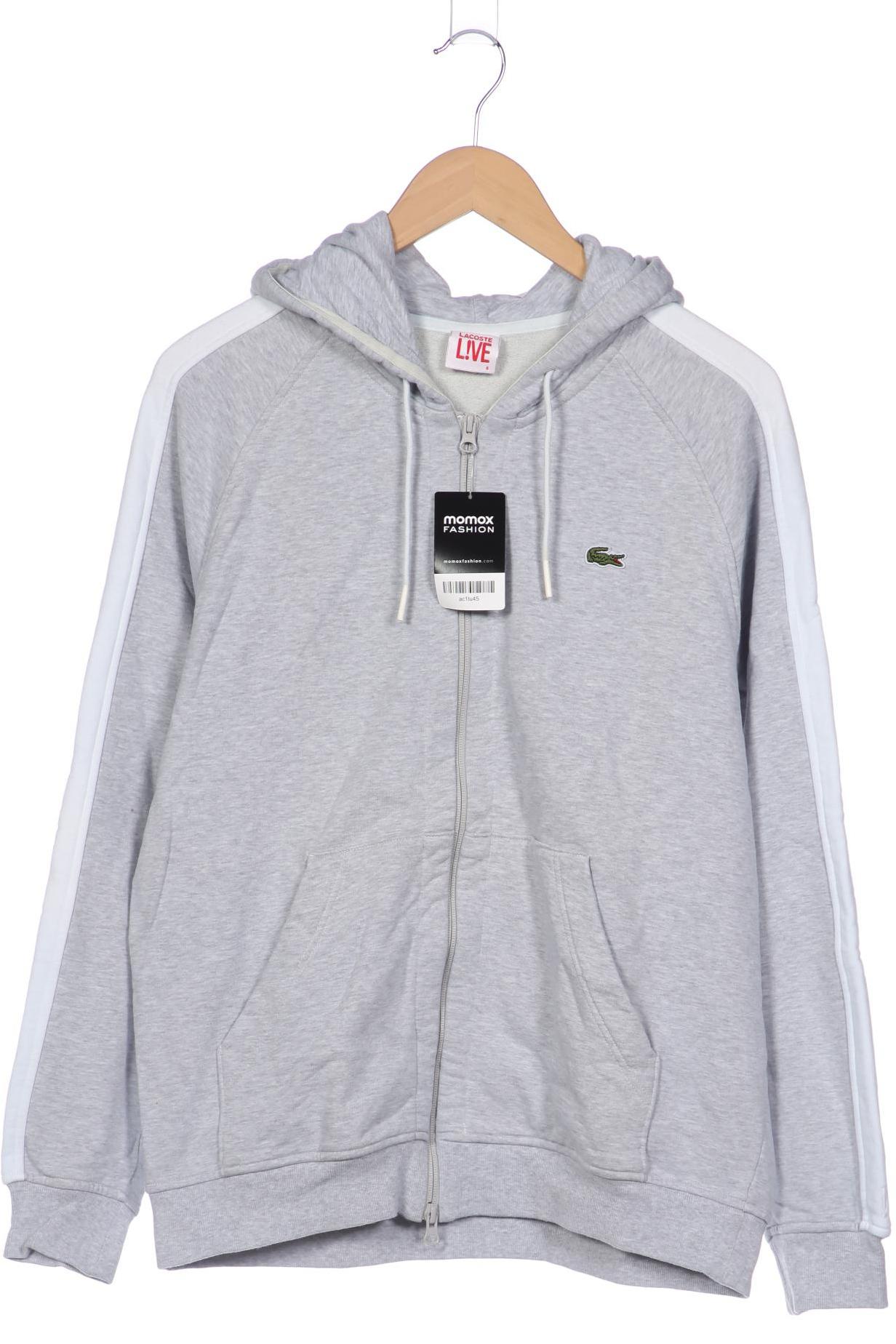 

Lacoste L!Ve Herren Kapuzenpullover, grau, Gr. 54