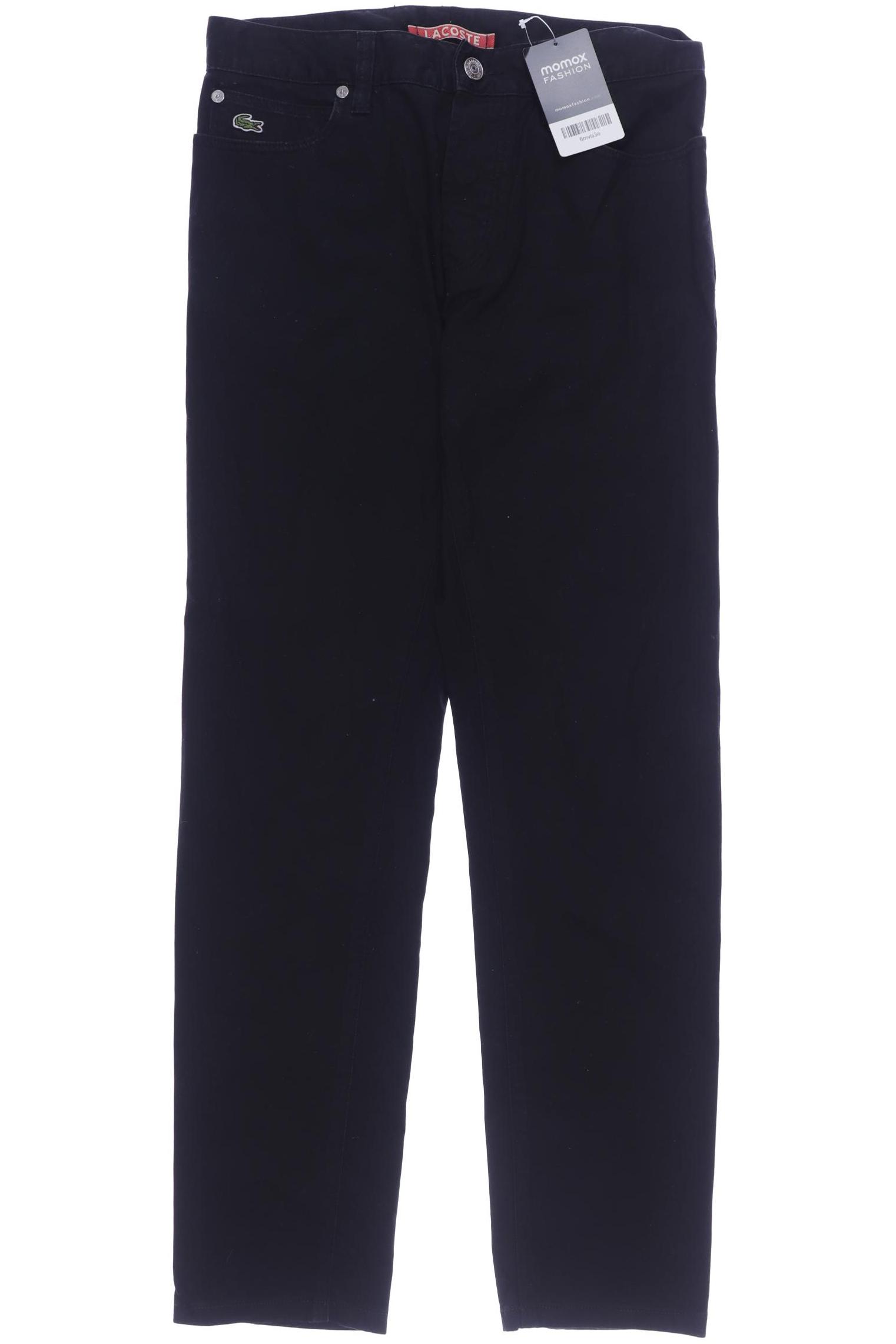 

LACOSTE L!VE Herren Stoffhose, schwarz