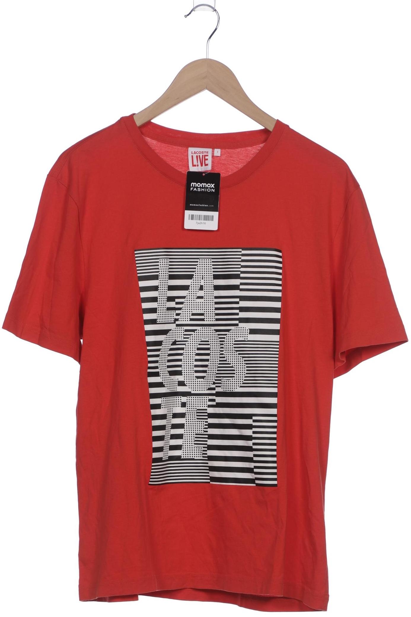 

Lacoste L!Ve Herren T-Shirt, rot, Gr. 56