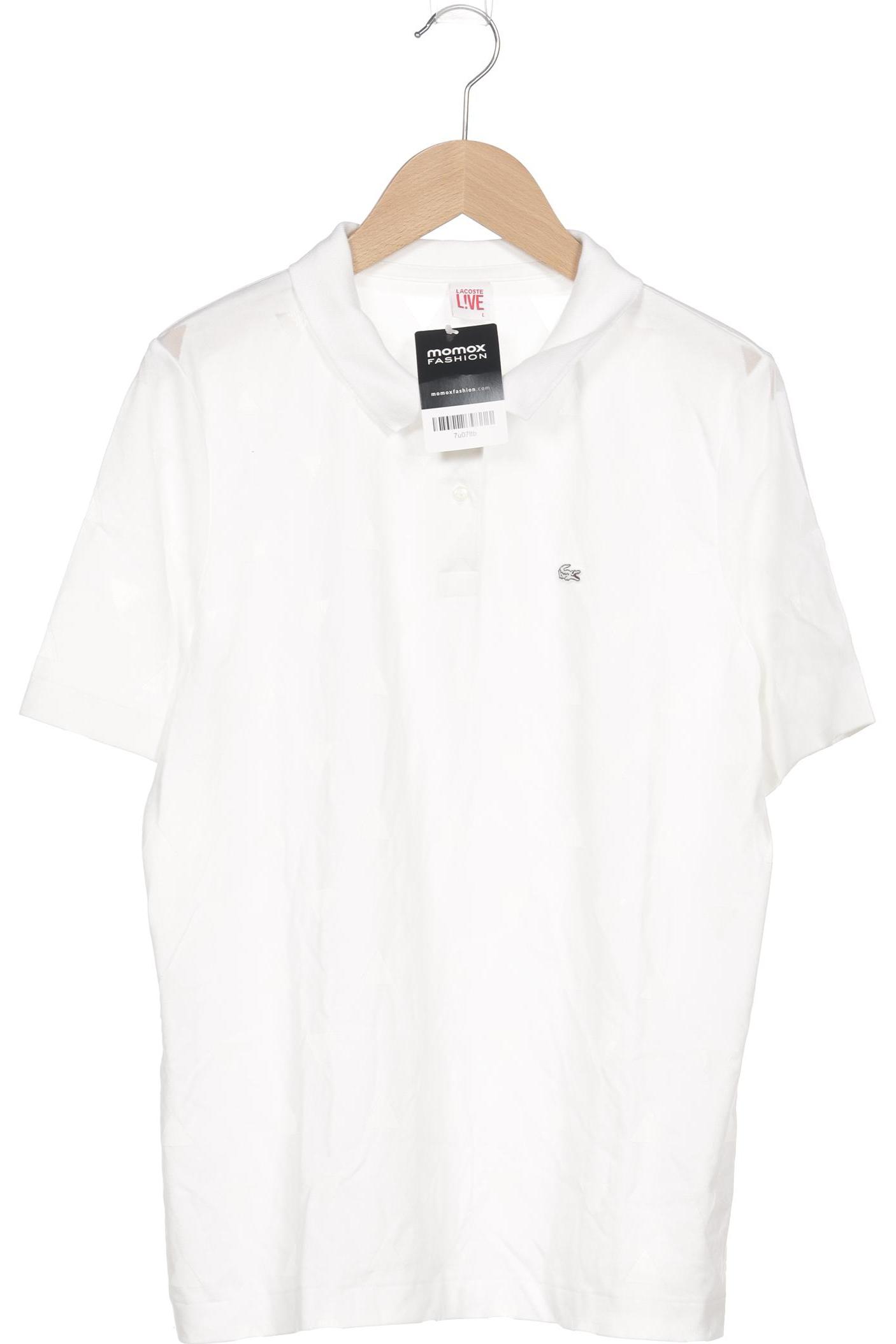 

Lacoste L!Ve Damen Poloshirt, weiß, Gr. 42
