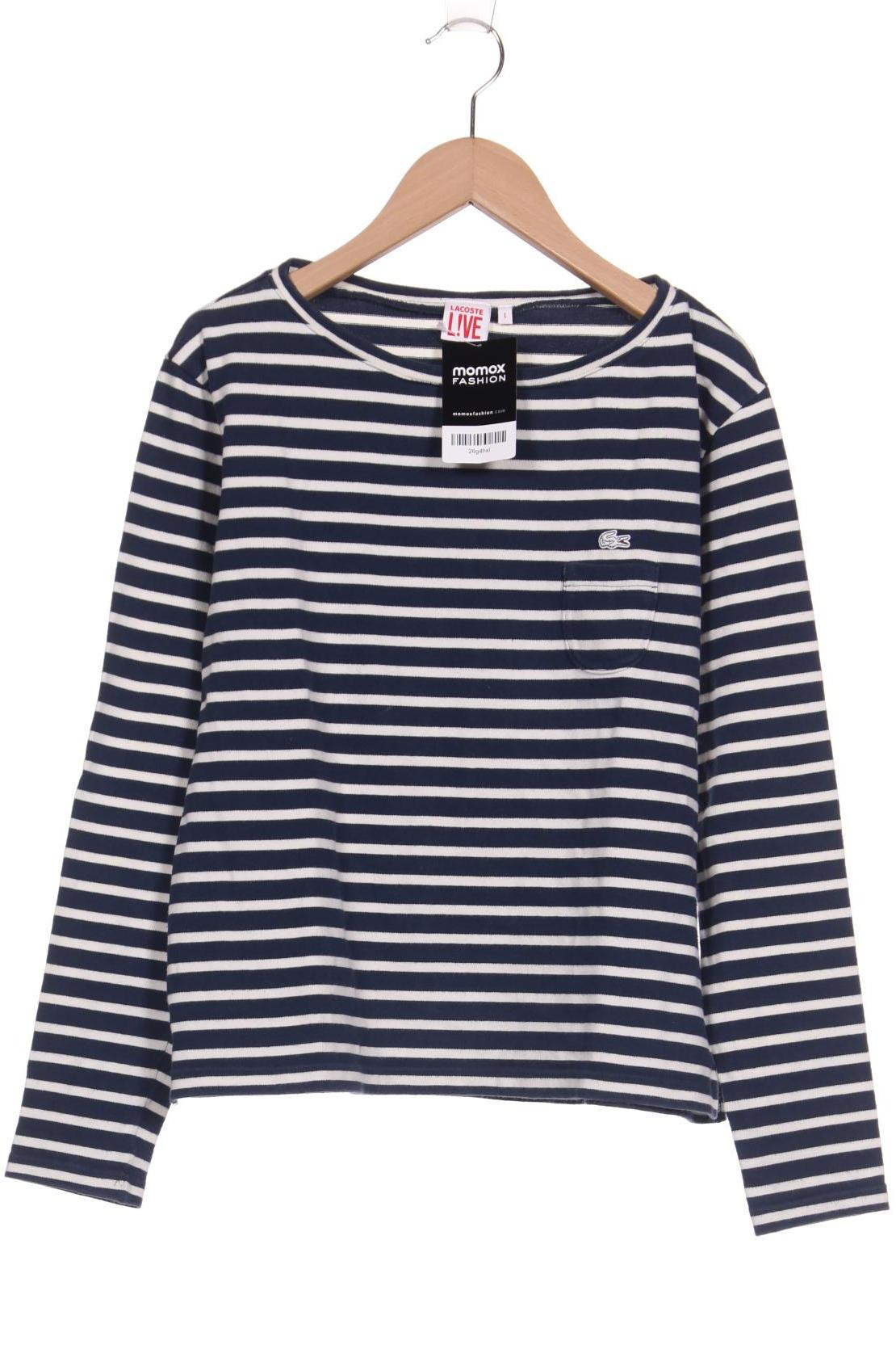 

Lacoste L!Ve Damen Langarmshirt, marineblau, Gr. 42